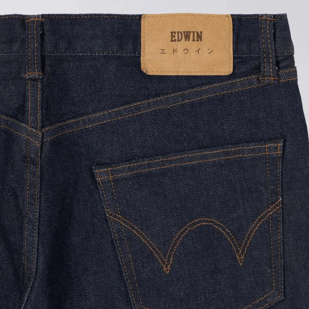 Jean Selvedge Slim Tapered - Blue Rinsed - Edwin - détail 3