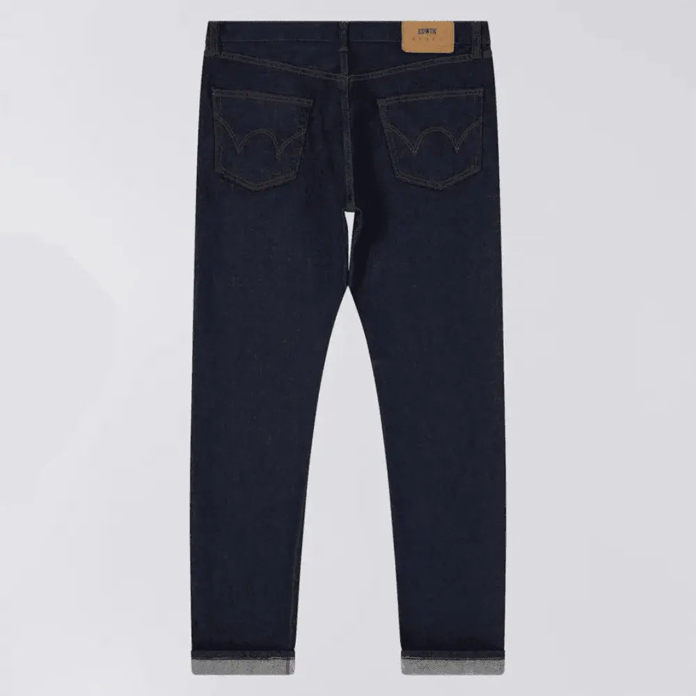 Jean Selvedge Slim Tapered - Blue Rinsed - Edwin - détail 7