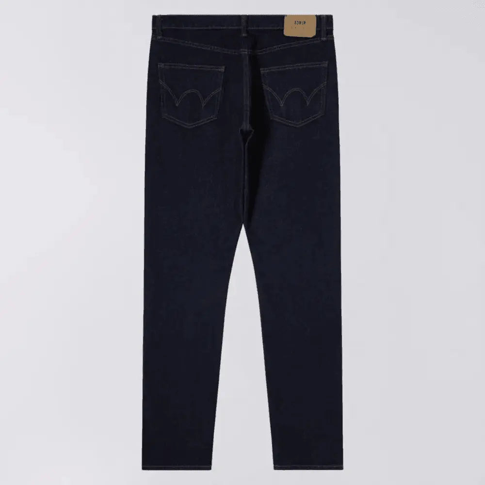 Jean Slim Tapered - Blue Rinsed - Edwin - détail 5