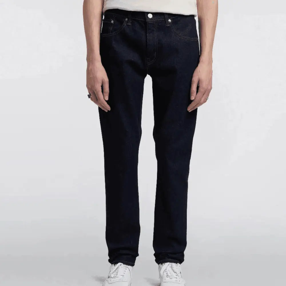 Jean Slim Tapered - Blue Rinsed - Edwin - détail 6