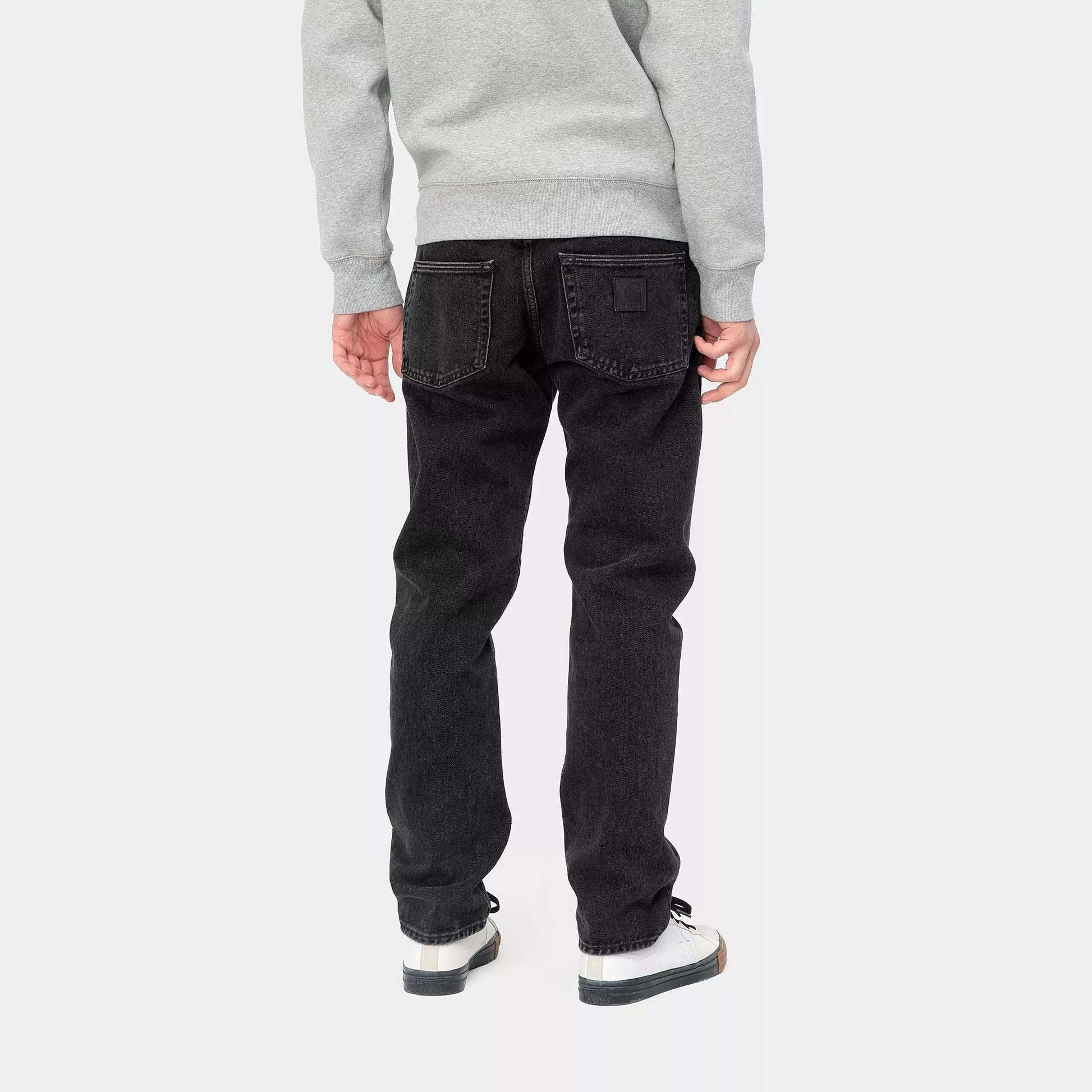 Klondike Pant - Black Stone Washed - Carhartt WIP - détail 5