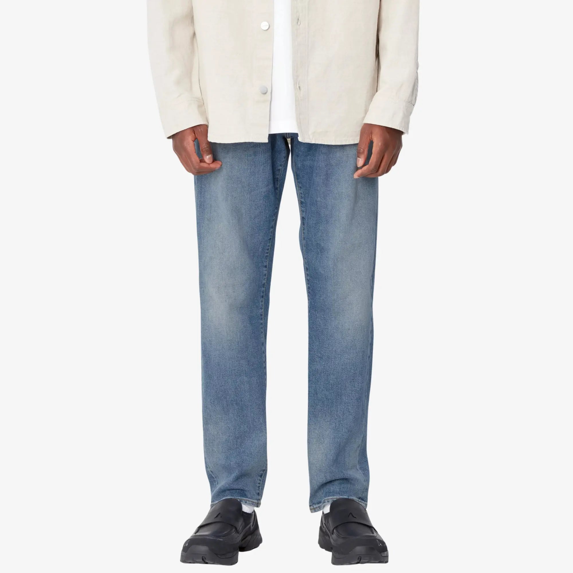Klondike Pant Blue Worn Bleached - Carhartt WIP - détail 3