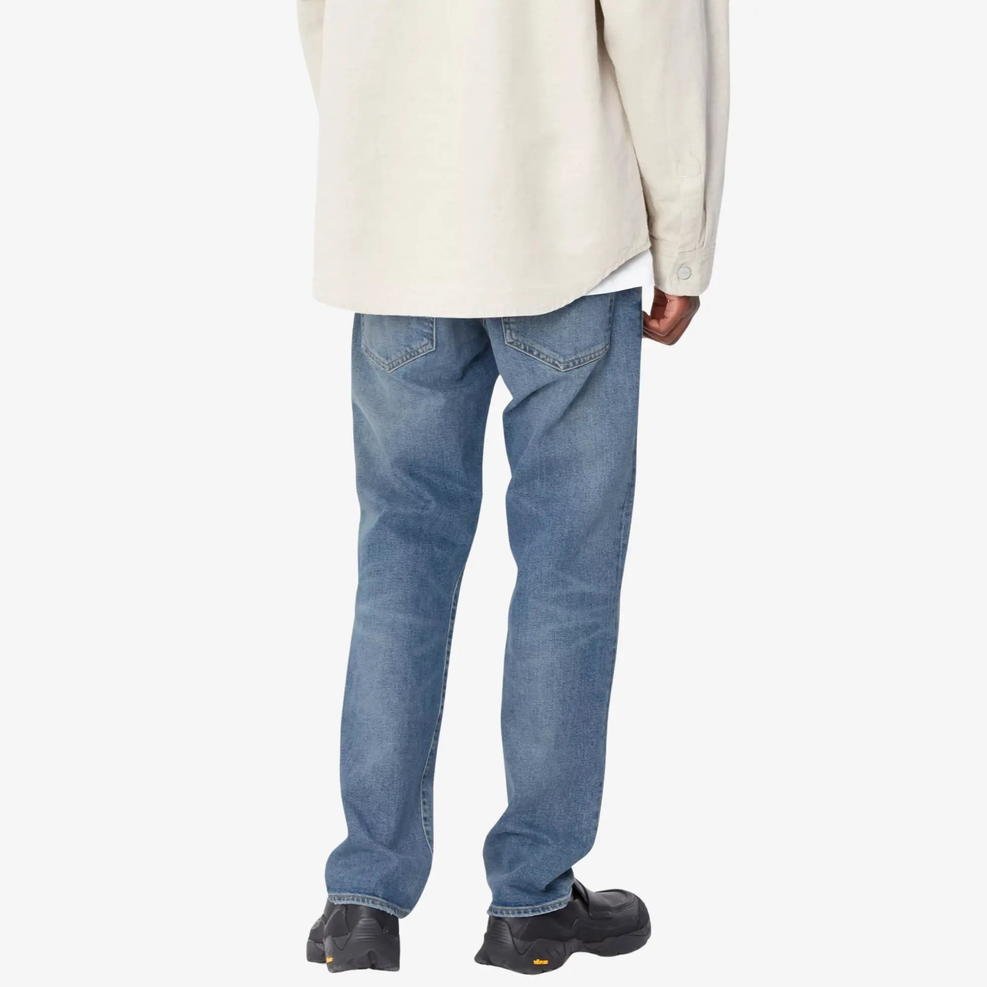 Klondike Pant Blue Worn Bleached - Carhartt WIP - détail 4