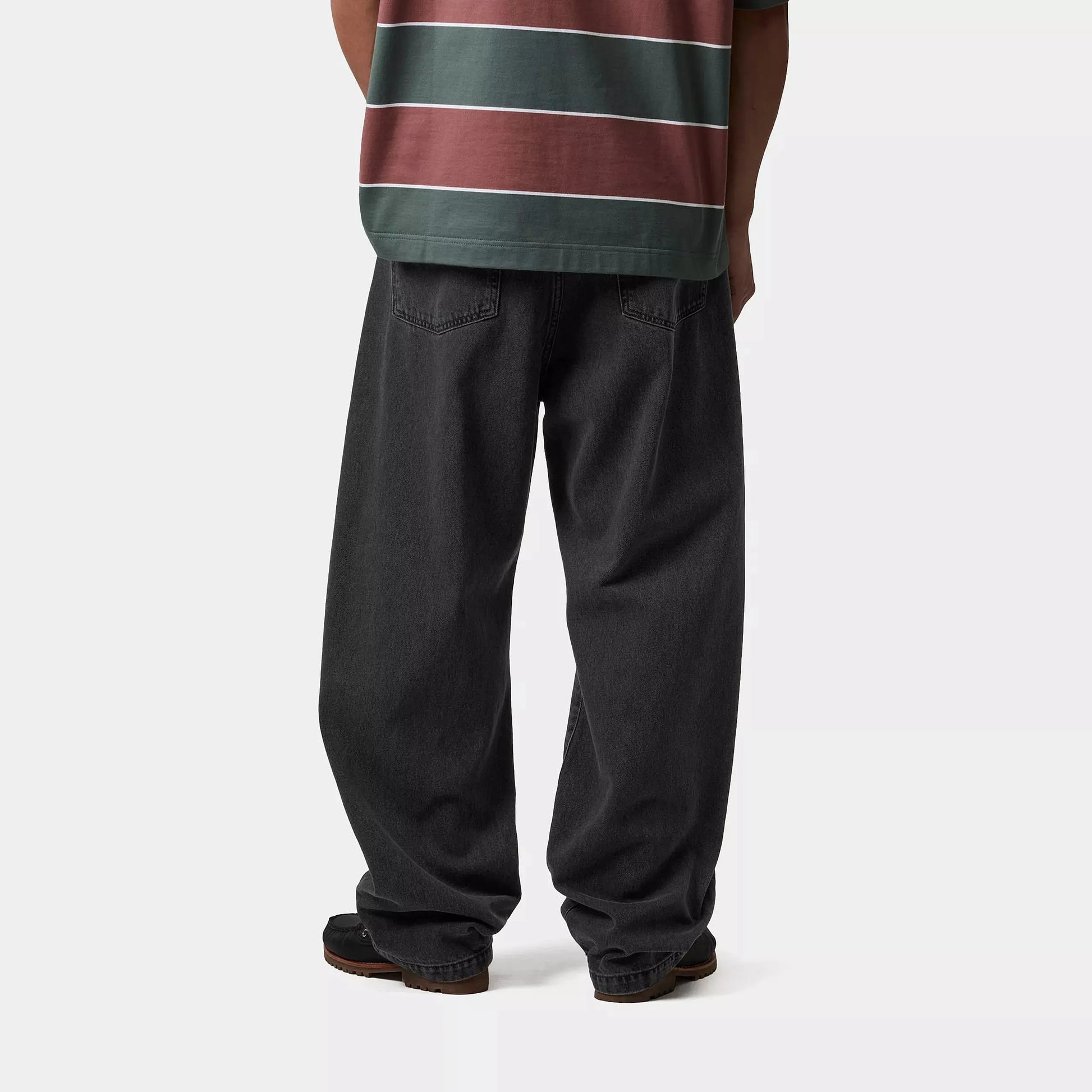 Landon Pant Black Heavy Stone Wash - Carhartt WIP - détail 4