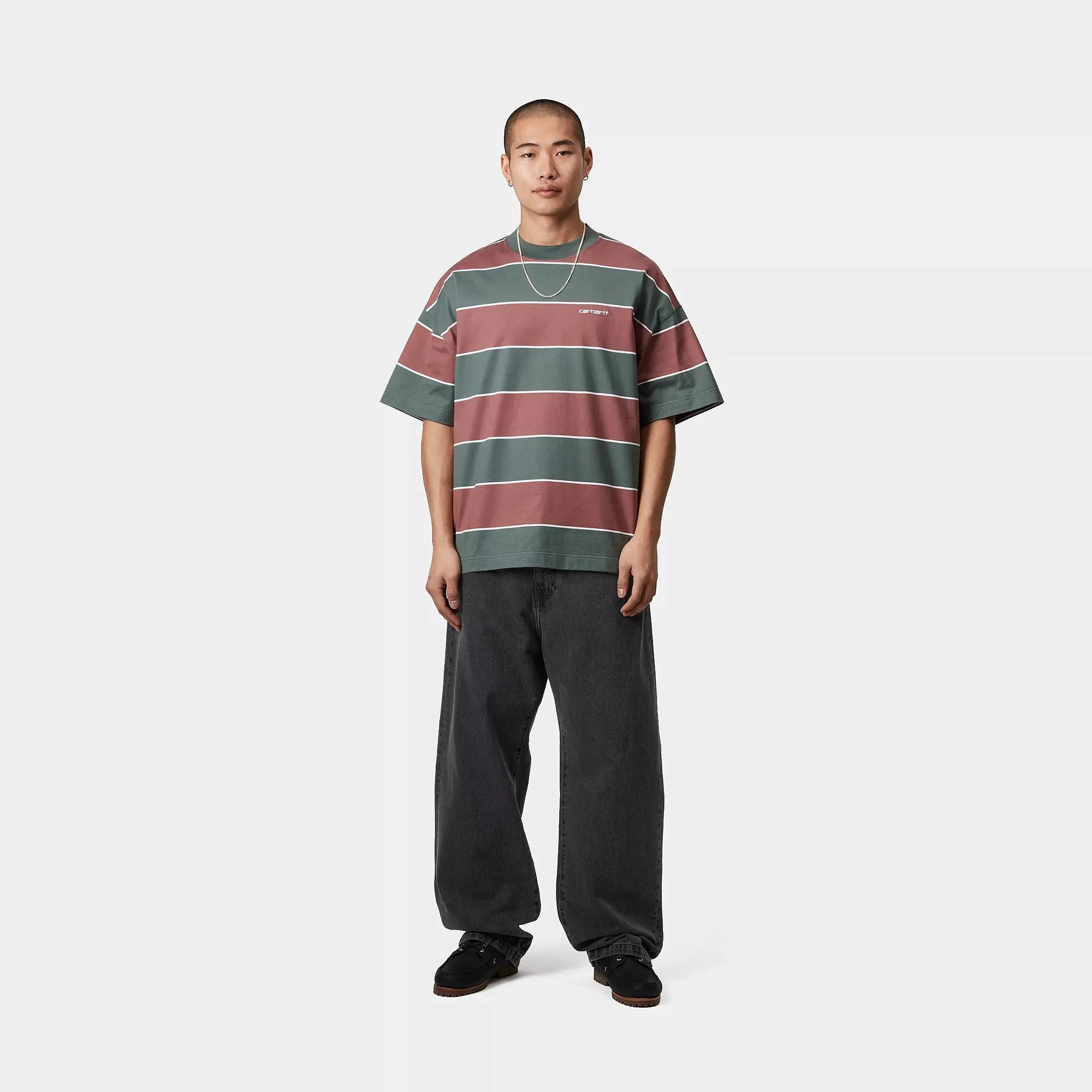 Landon Pant Black Heavy Stone Wash - Carhartt WIP - détail 6