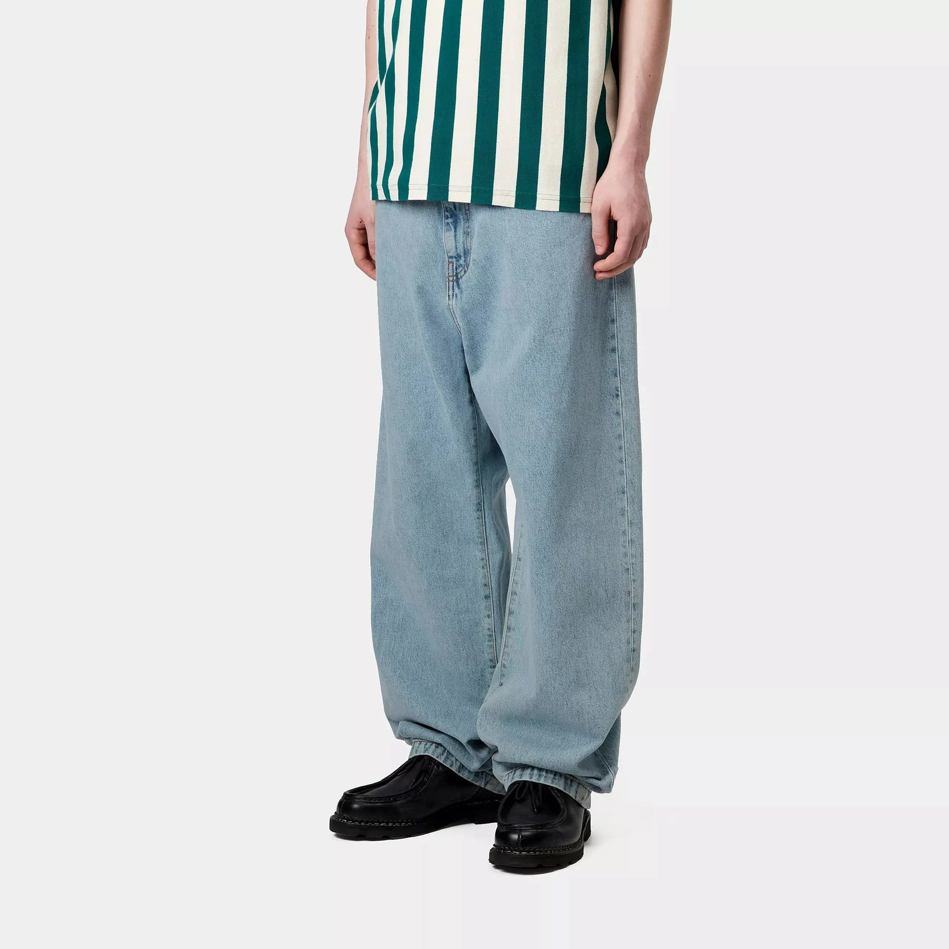 Landon Pant Blue Bleached - Carhartt WIP - détail 5