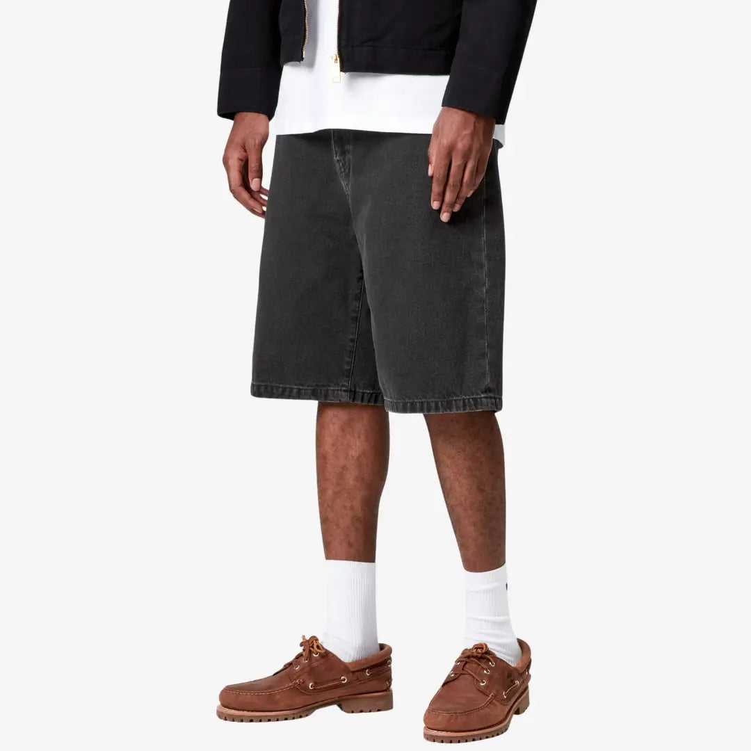 Landon Short - Black Stone Washed - Carhartt WIP - détail 5