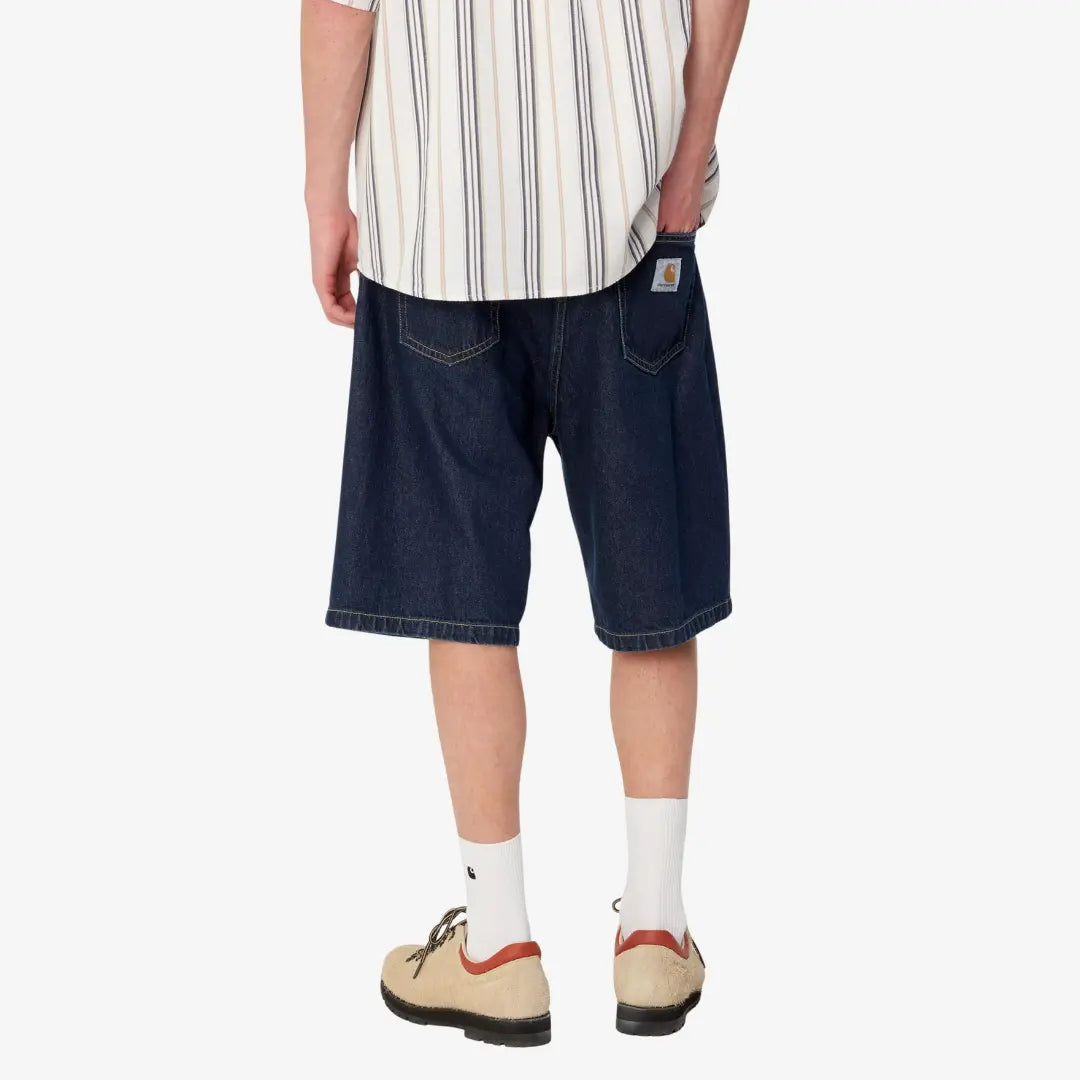 Landon Short - Blue Rinsed - Carhartt WIP - détail 4