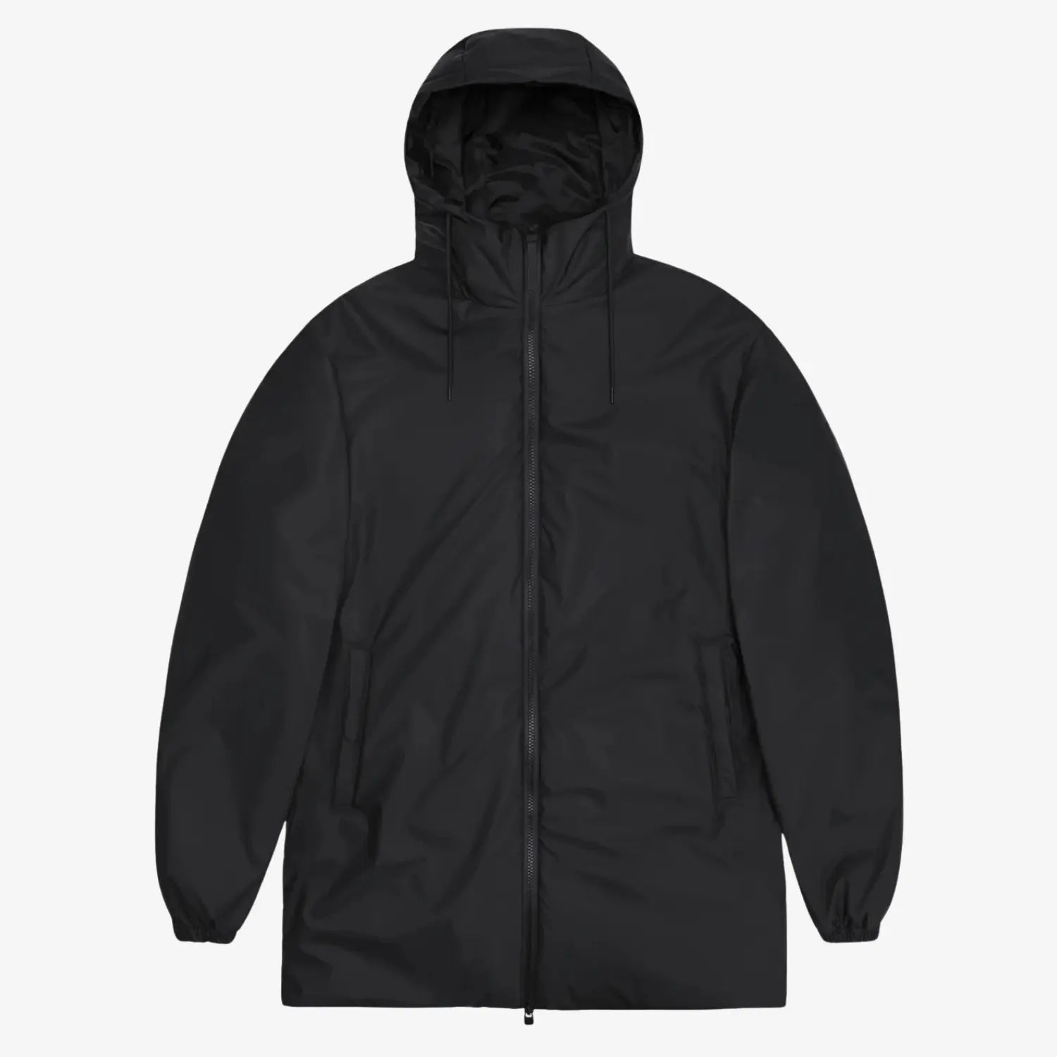 Lohja Long Insulated Jacket - Black - Rains