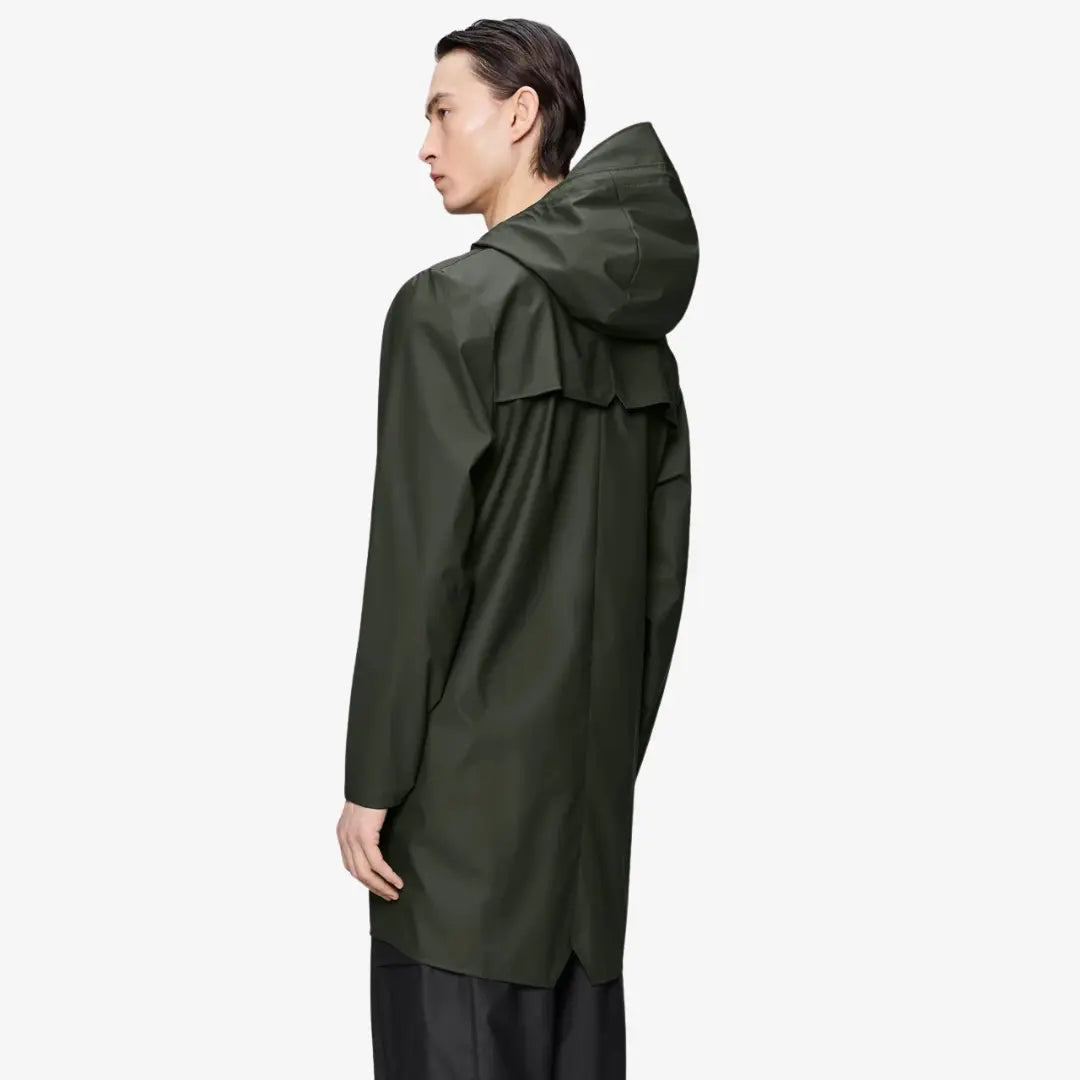 Long Jacket - Green - Rains - détail 3