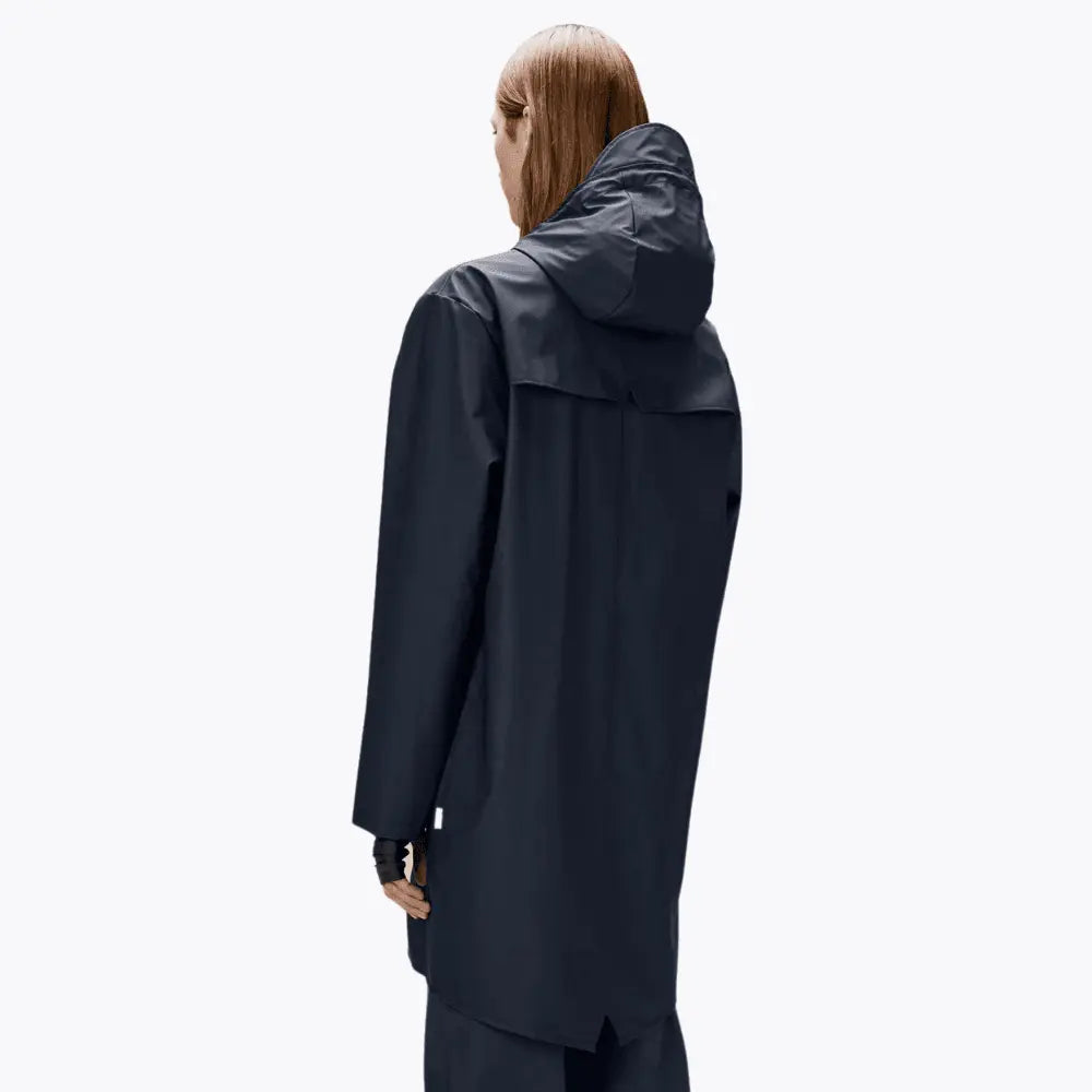 Long Jacket - Navy - Rains - détail 3