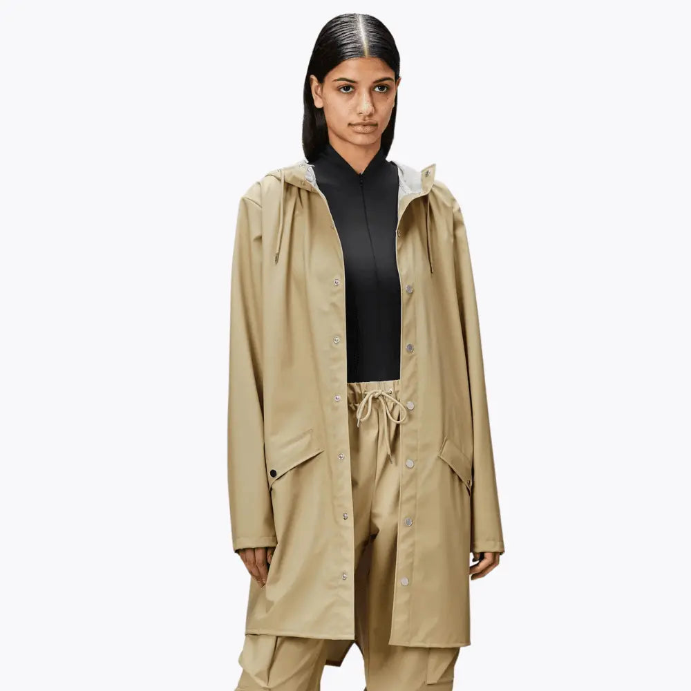 Long Jacket - Sand - Rains - détail 3
