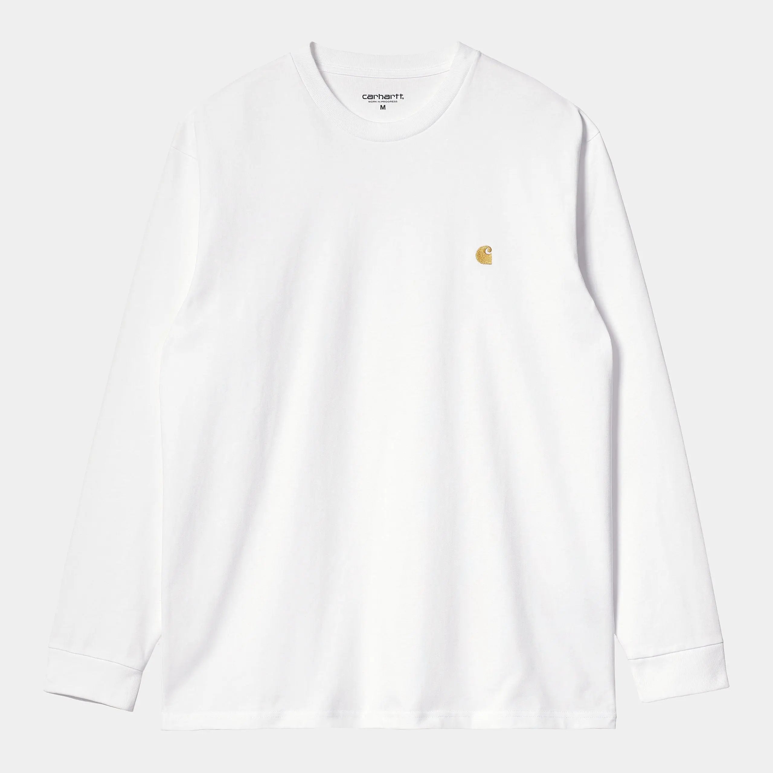 Manches Longues Chase - Blanc - Carhartt WIP