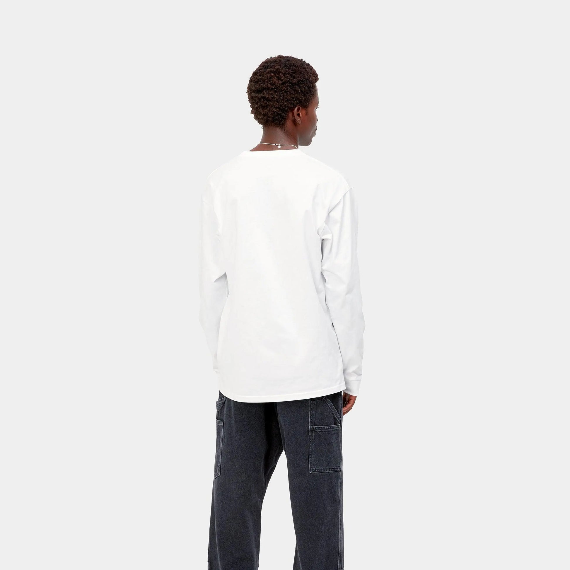 Manches Longues Chase - Blanc - Carhartt WIP - détail 7