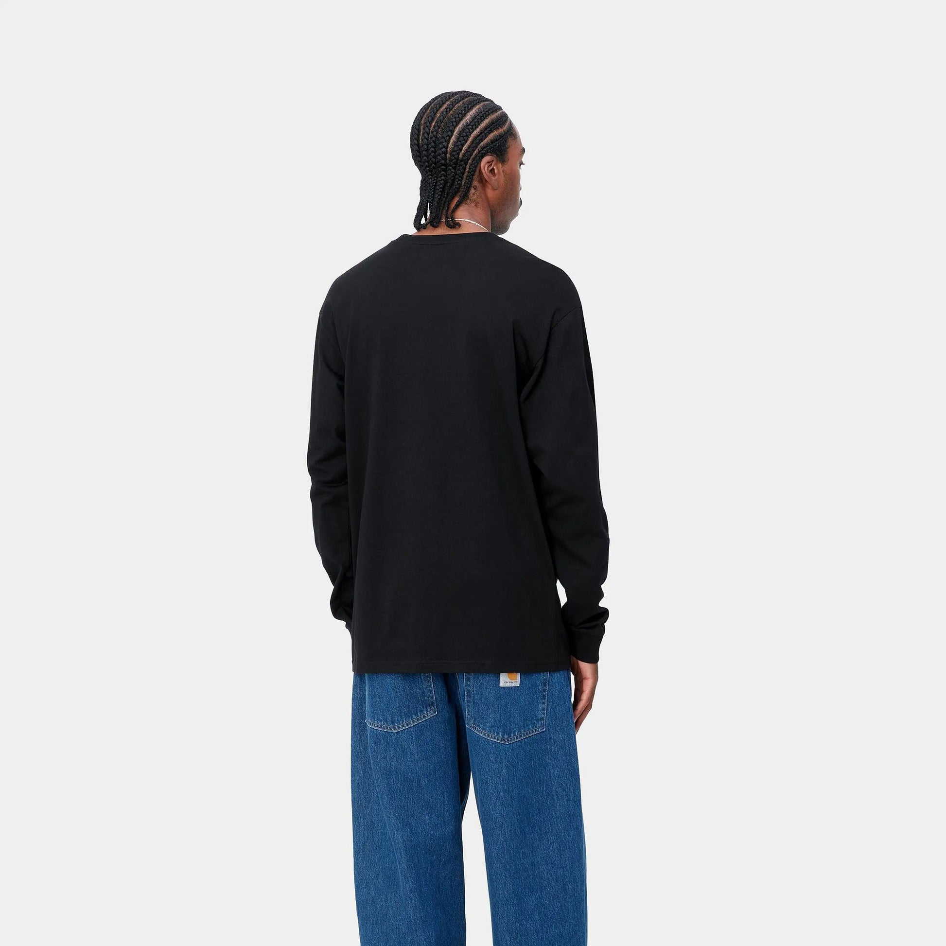 Manches Longues Chase - Noir - Carhartt WIP - détail 5