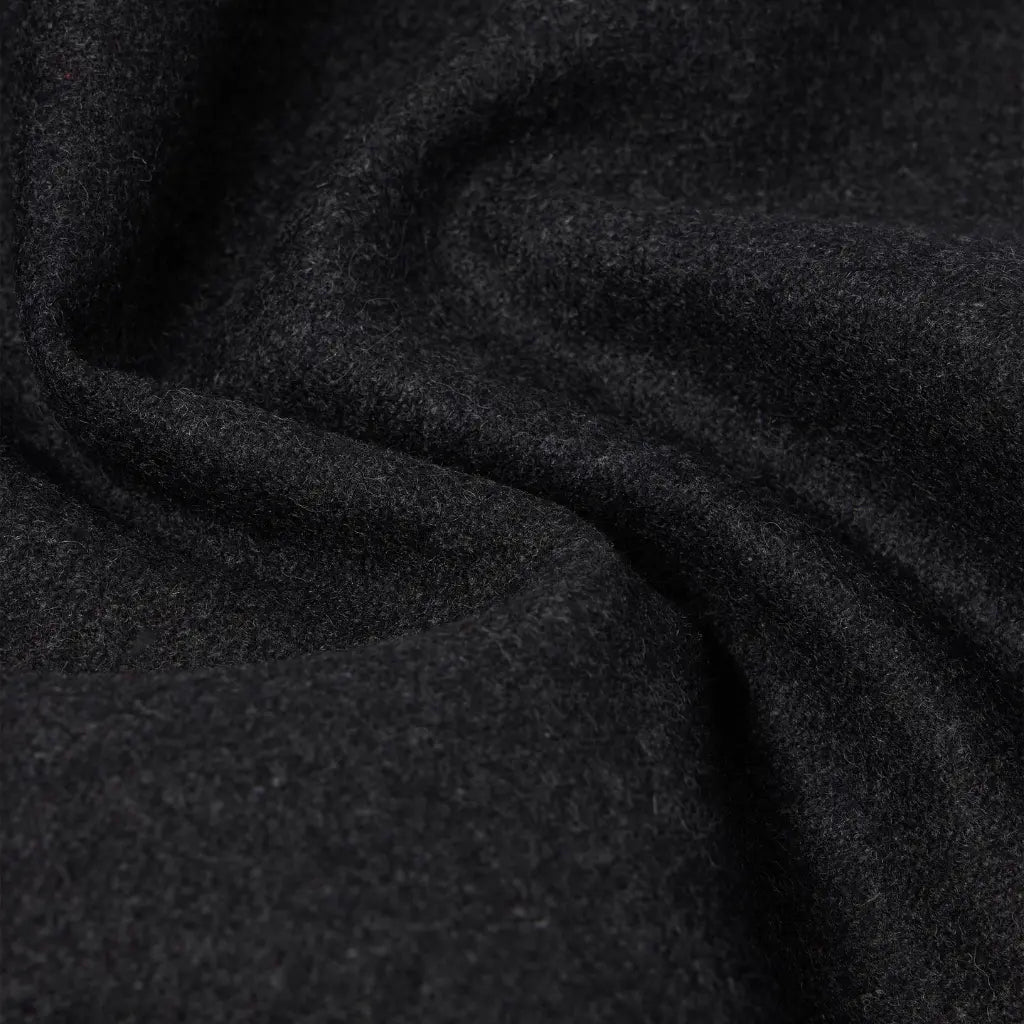Manteau en Laine Mac Gris - Edwin - détail 5