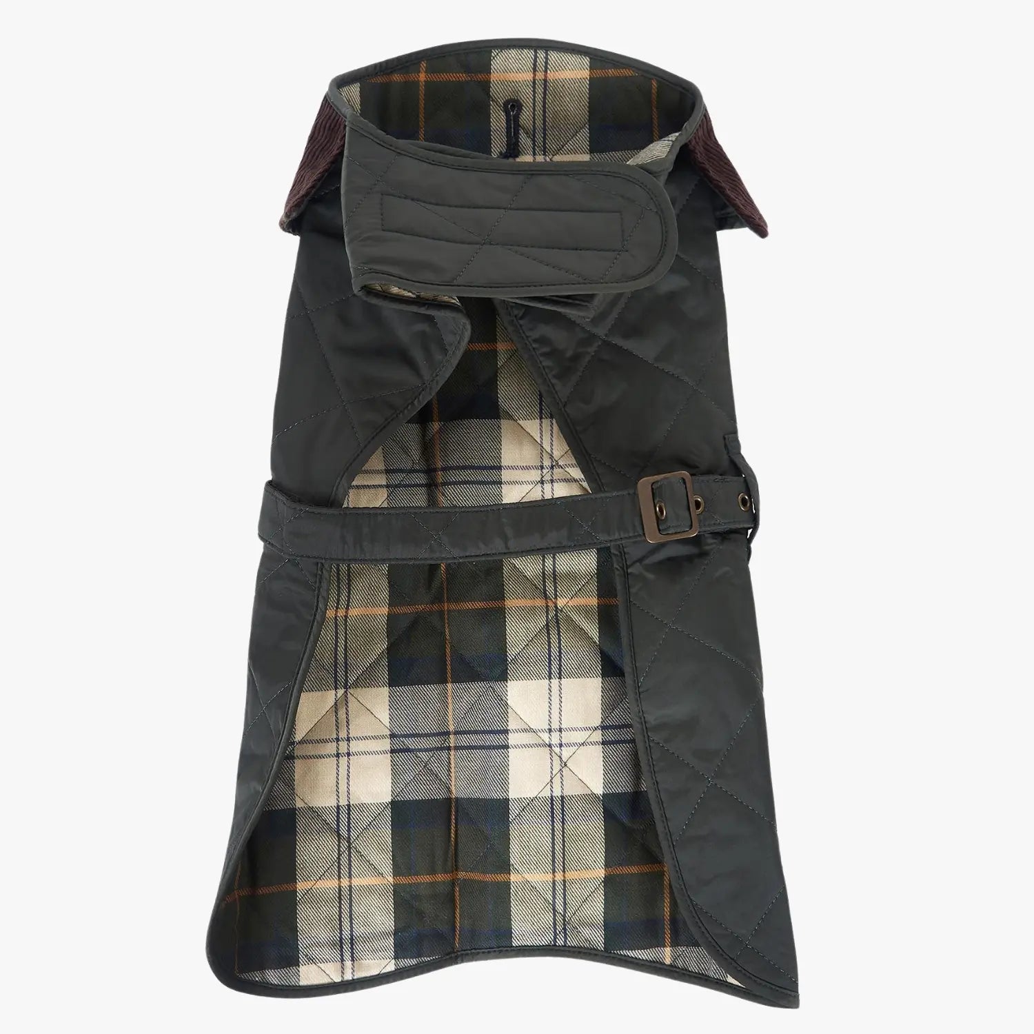 Manteau Matelassé Olive pour Chien - Barbour Dogs - détail 3