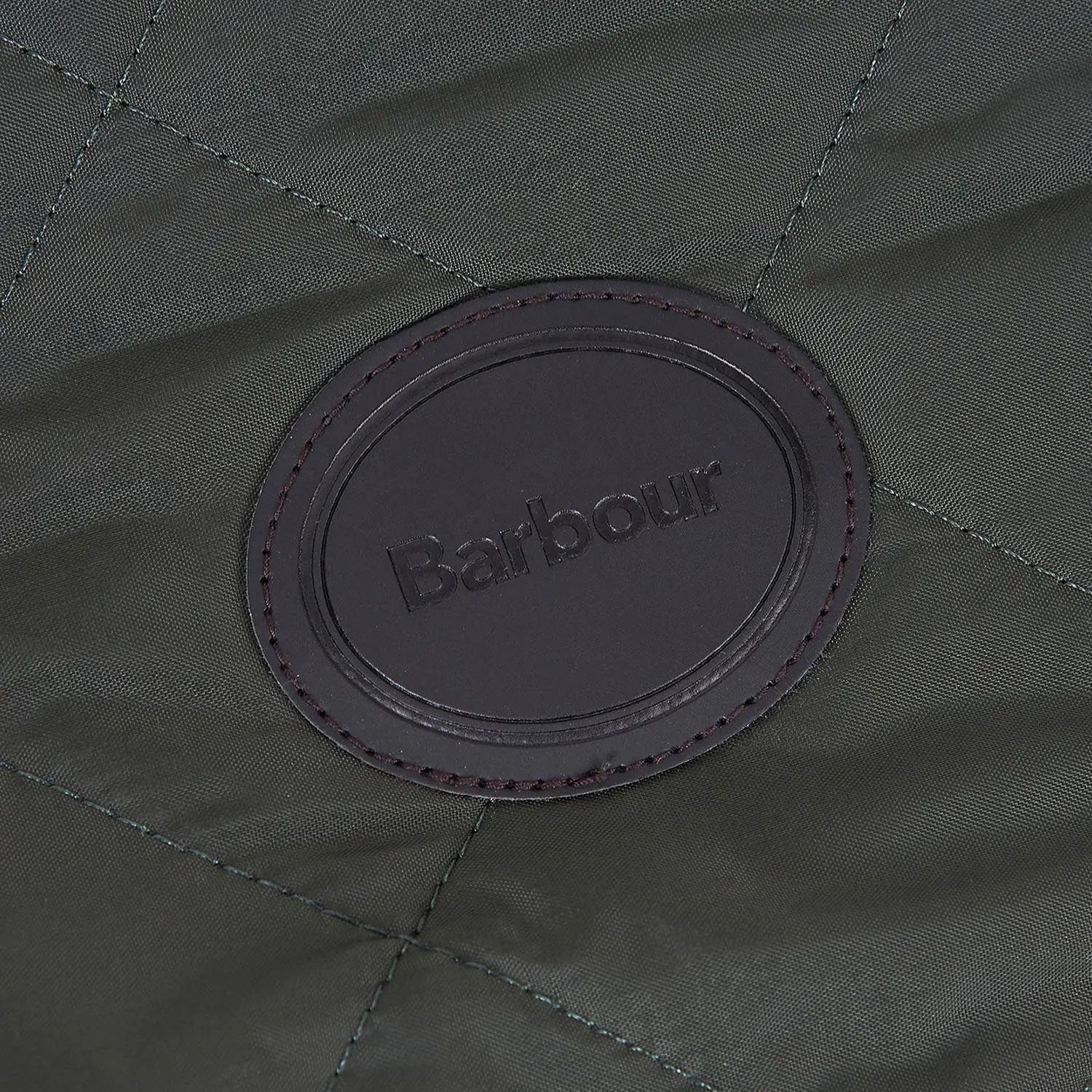 Manteau Matelassé Olive pour Chien - Barbour Dogs - détail 4