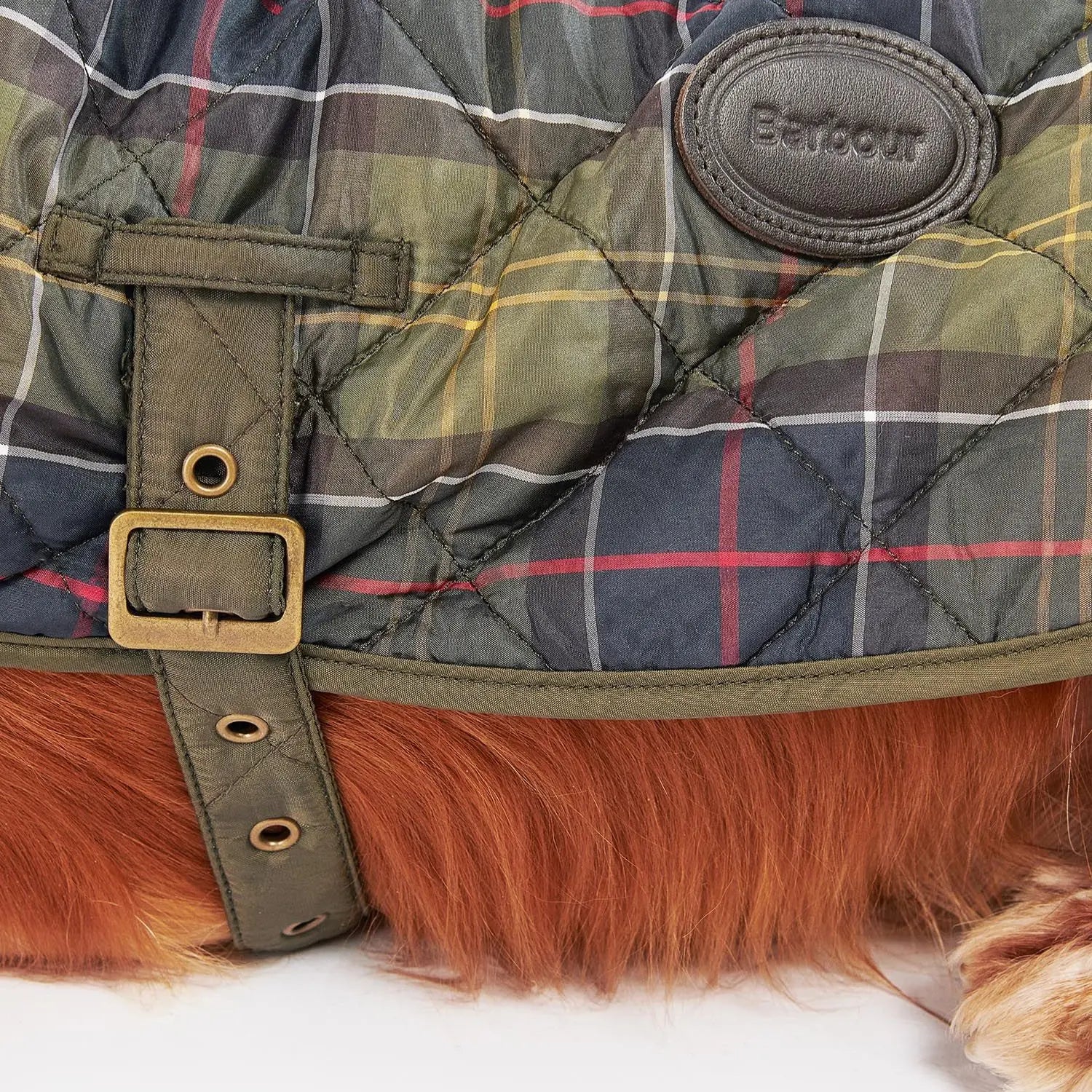 Manteau Matelassé Tartan pour Chien - Barbour Dogs - détail 6