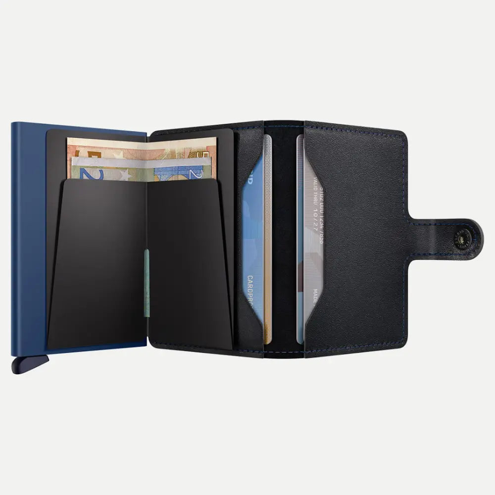 Miniwallet - Original Black et Navy - Secrid - détail 3