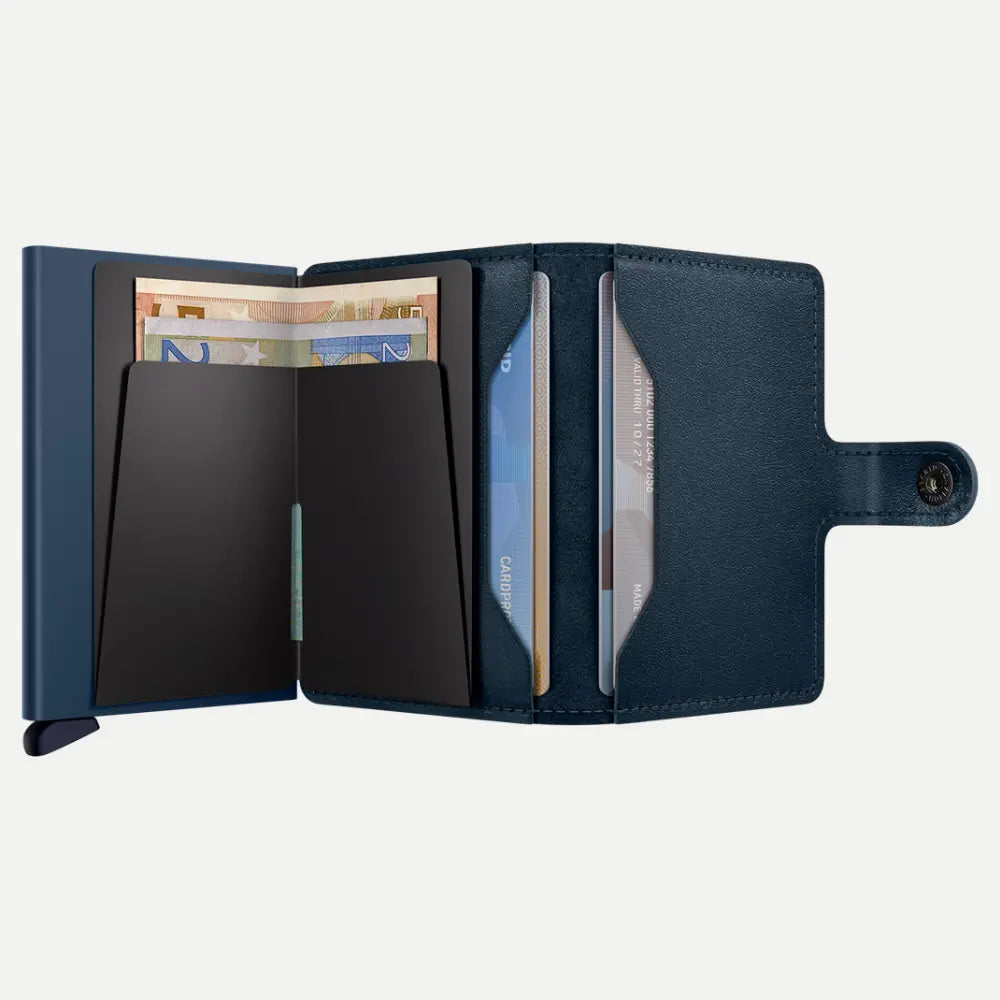 Miniwallet - Original Navy et Navy - Secrid - détail 3