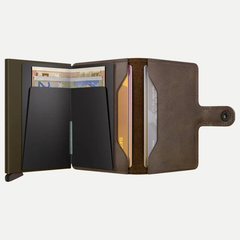 Miniwallet - Vintage Oak - Secrid - détail 3