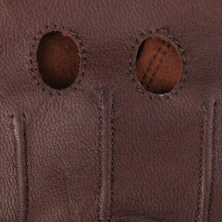 Mitaines - Marron - Stetson - détail 3