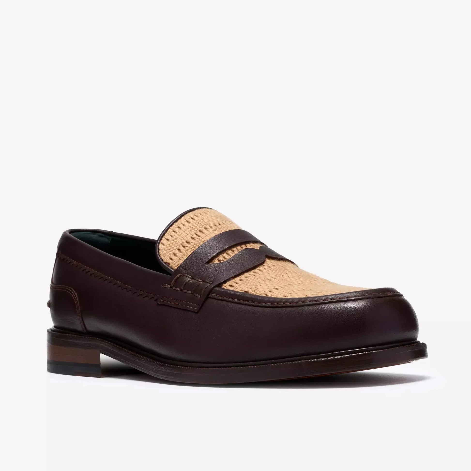 Mocassins Craft James Lo - Marron - Clarks - détail 2