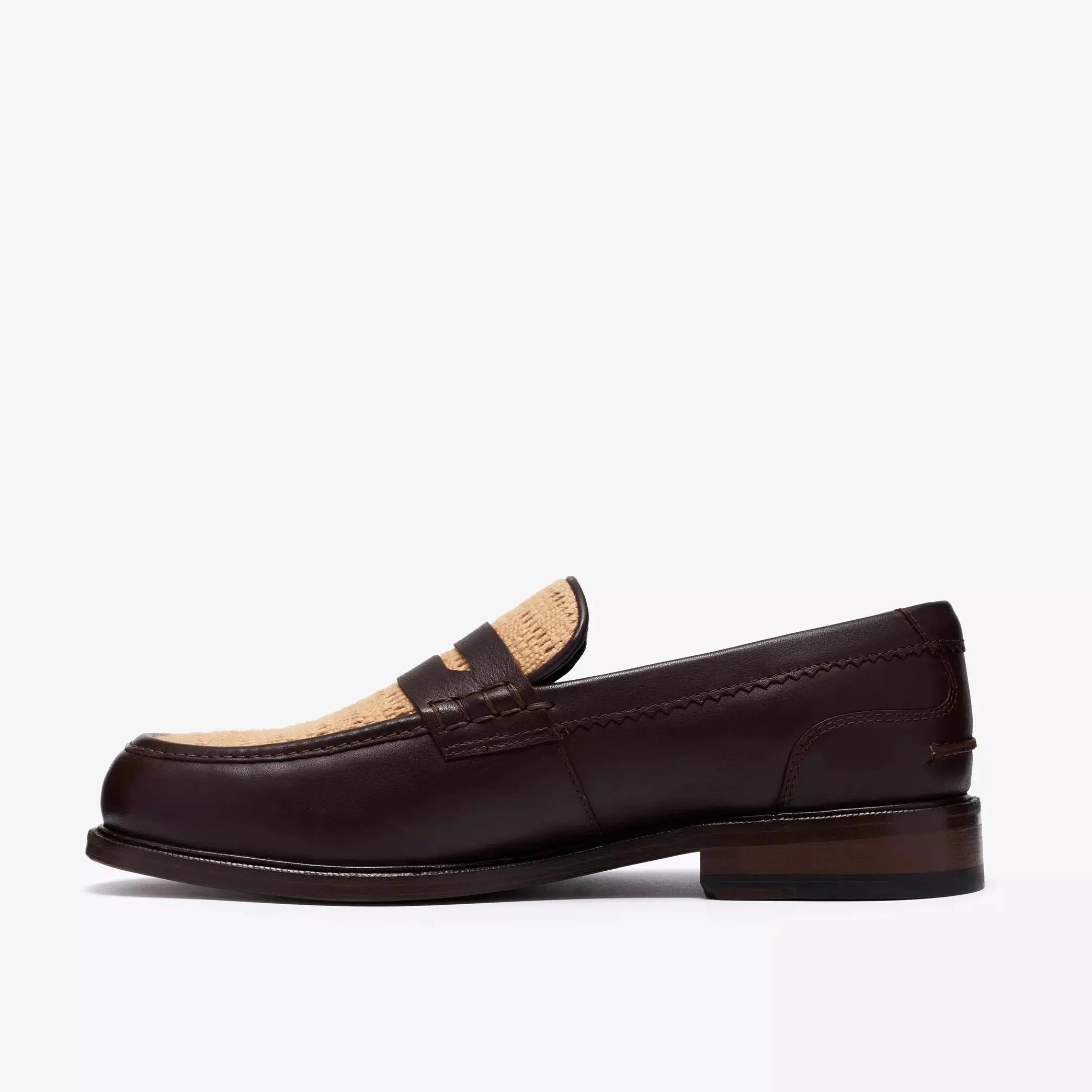 Mocassins Craft James Lo - Marron - Clarks - détail 3