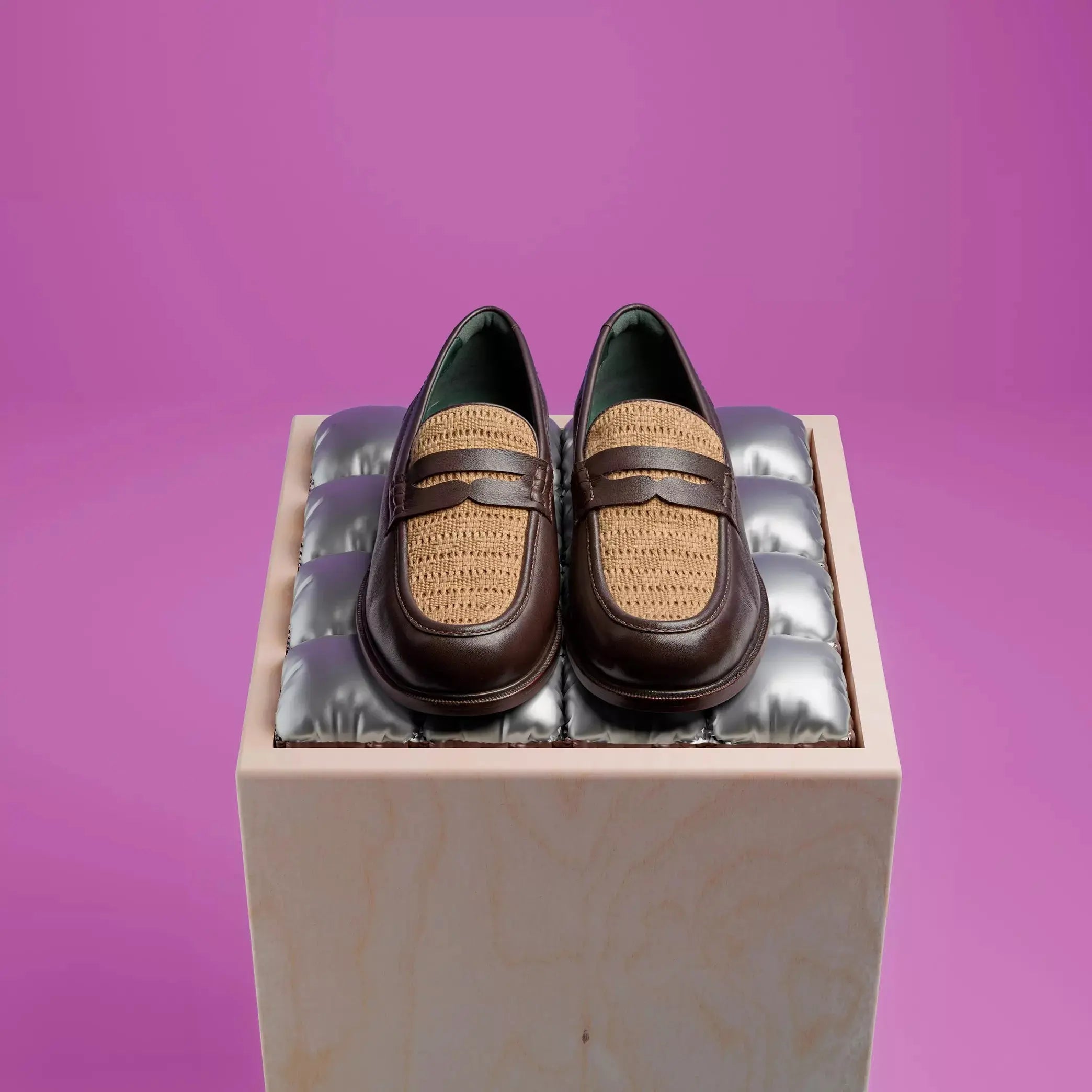 Mocassins Craft James Lo - Marron - Clarks - détail 4