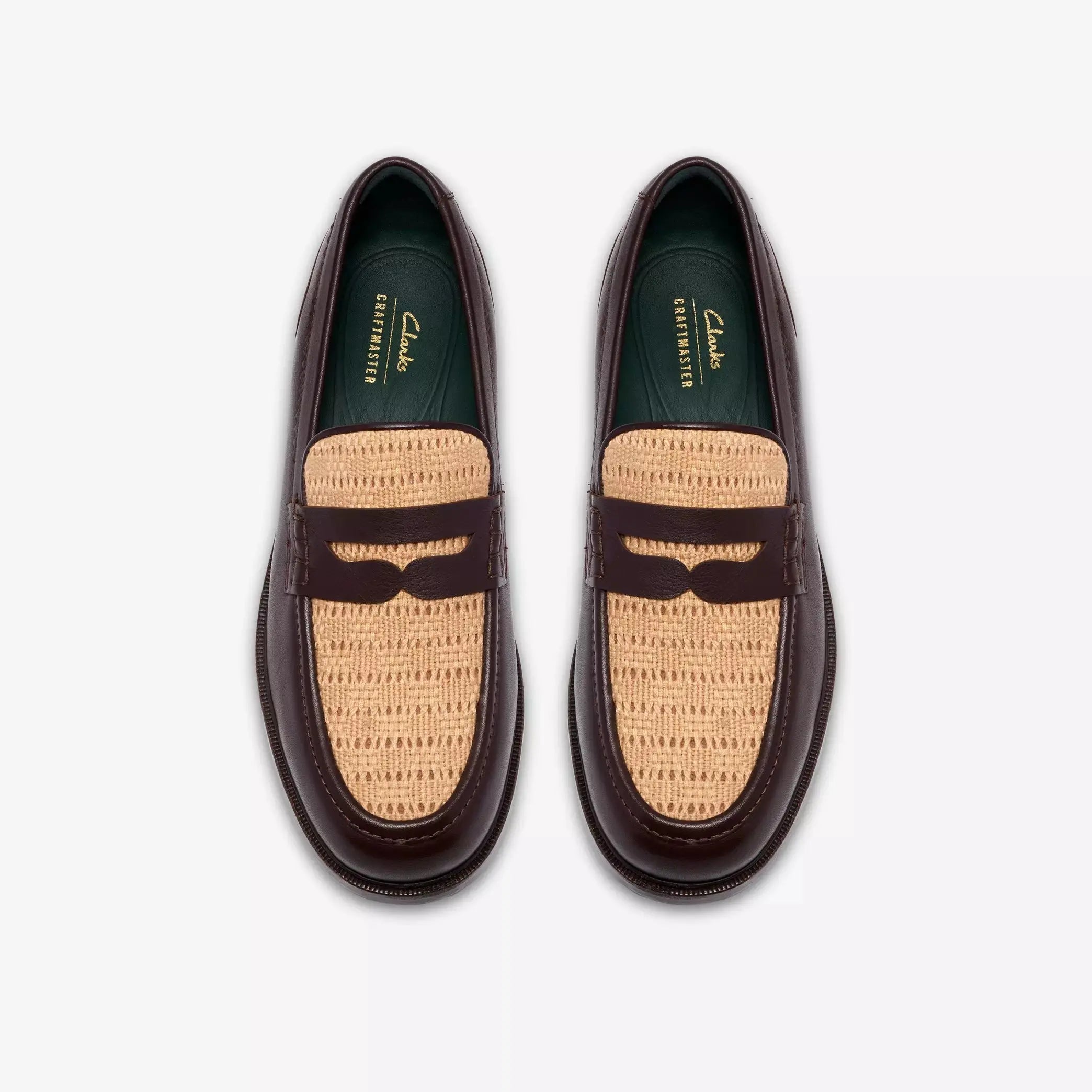 Mocassins Craft James Lo - Marron - Clarks - détail 7