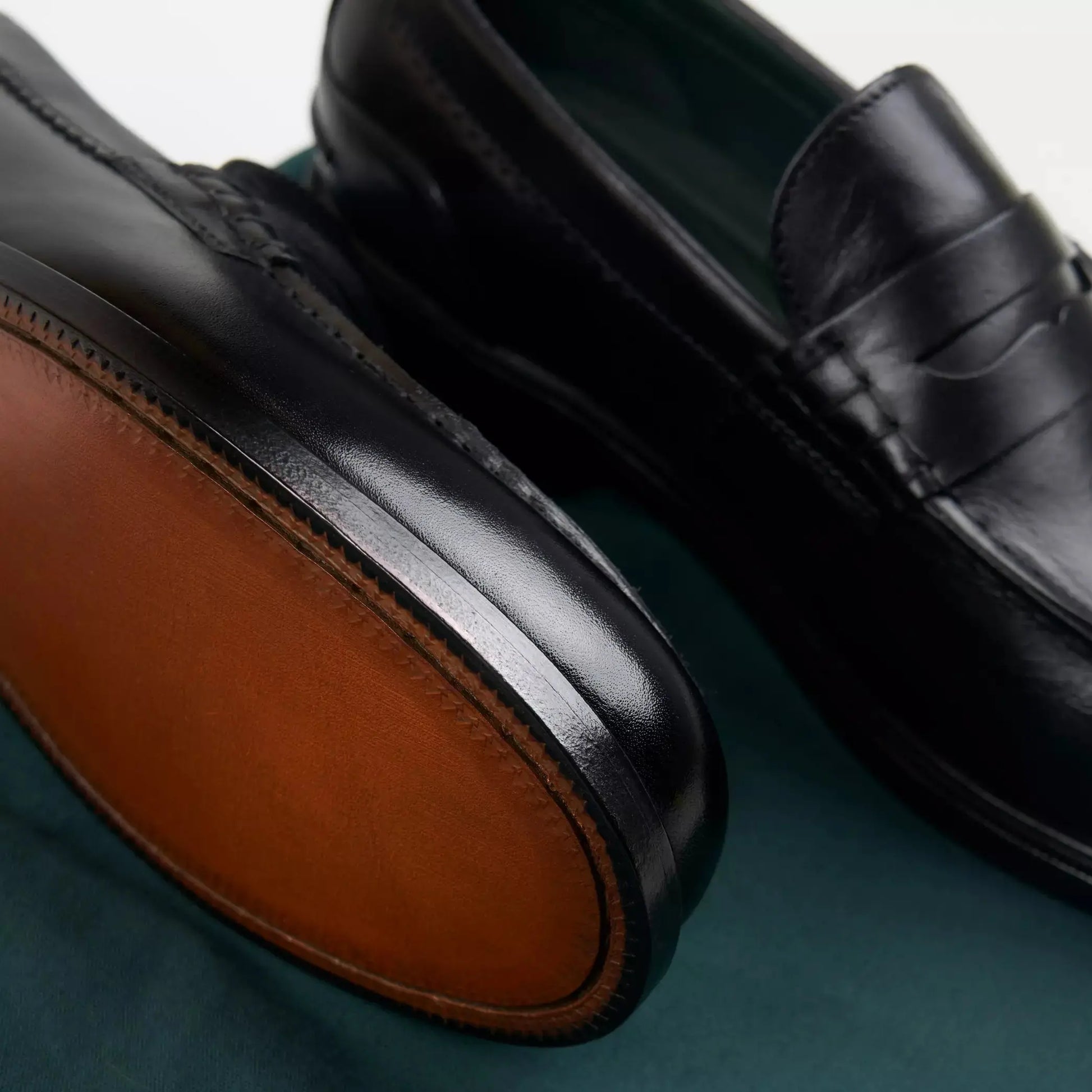 Mocassins Craft James Lo - Noir - Clarks - détail 9