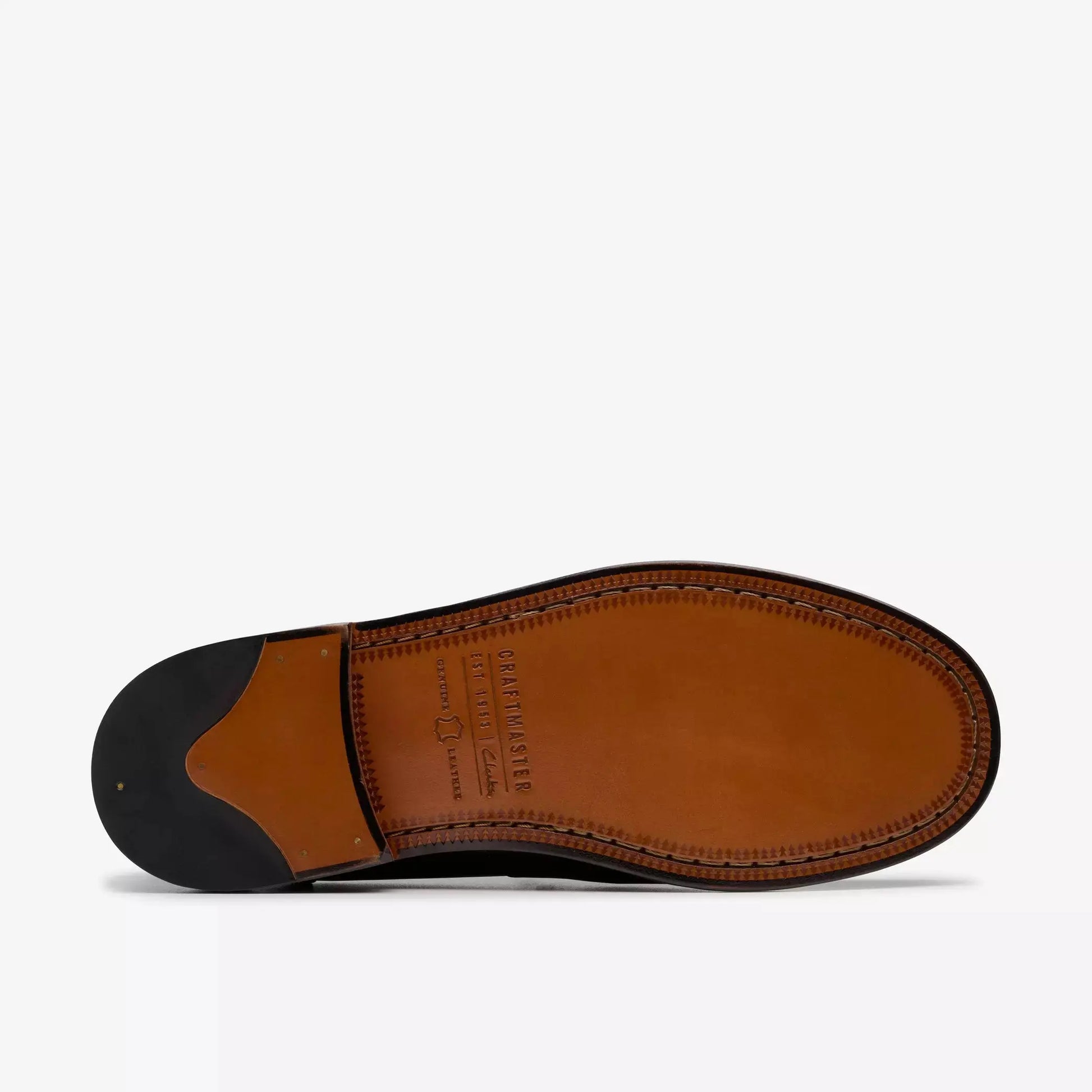 Mocassins Craft James Lo - Noir - Clarks - détail 10