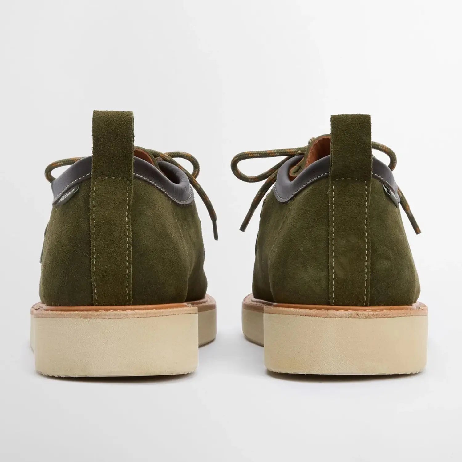 Mocassins Heathpool Verts - Barbour X Wildbunch - détail 3