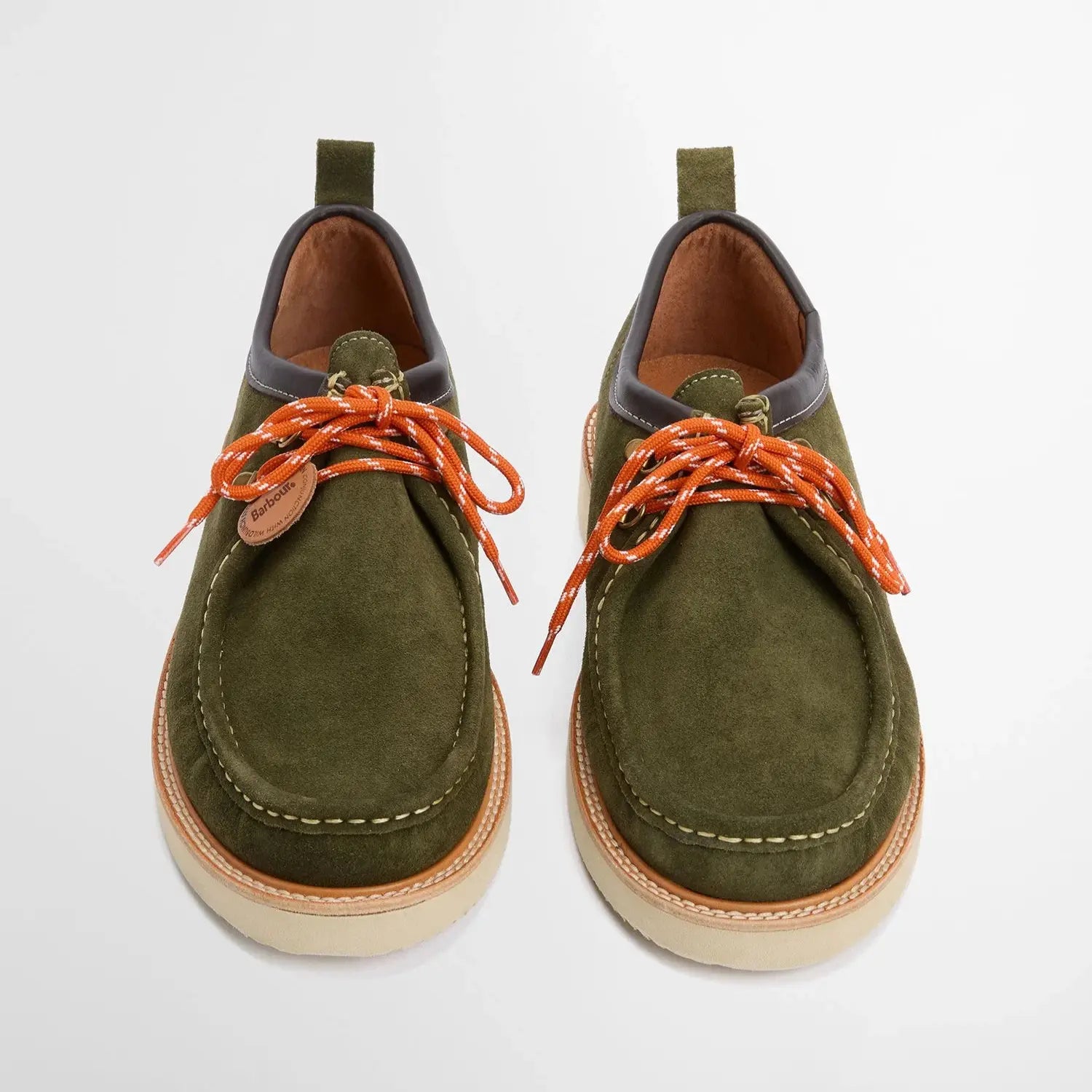 Mocassins Heathpool Verts - Barbour X Wildbunch - détail 9