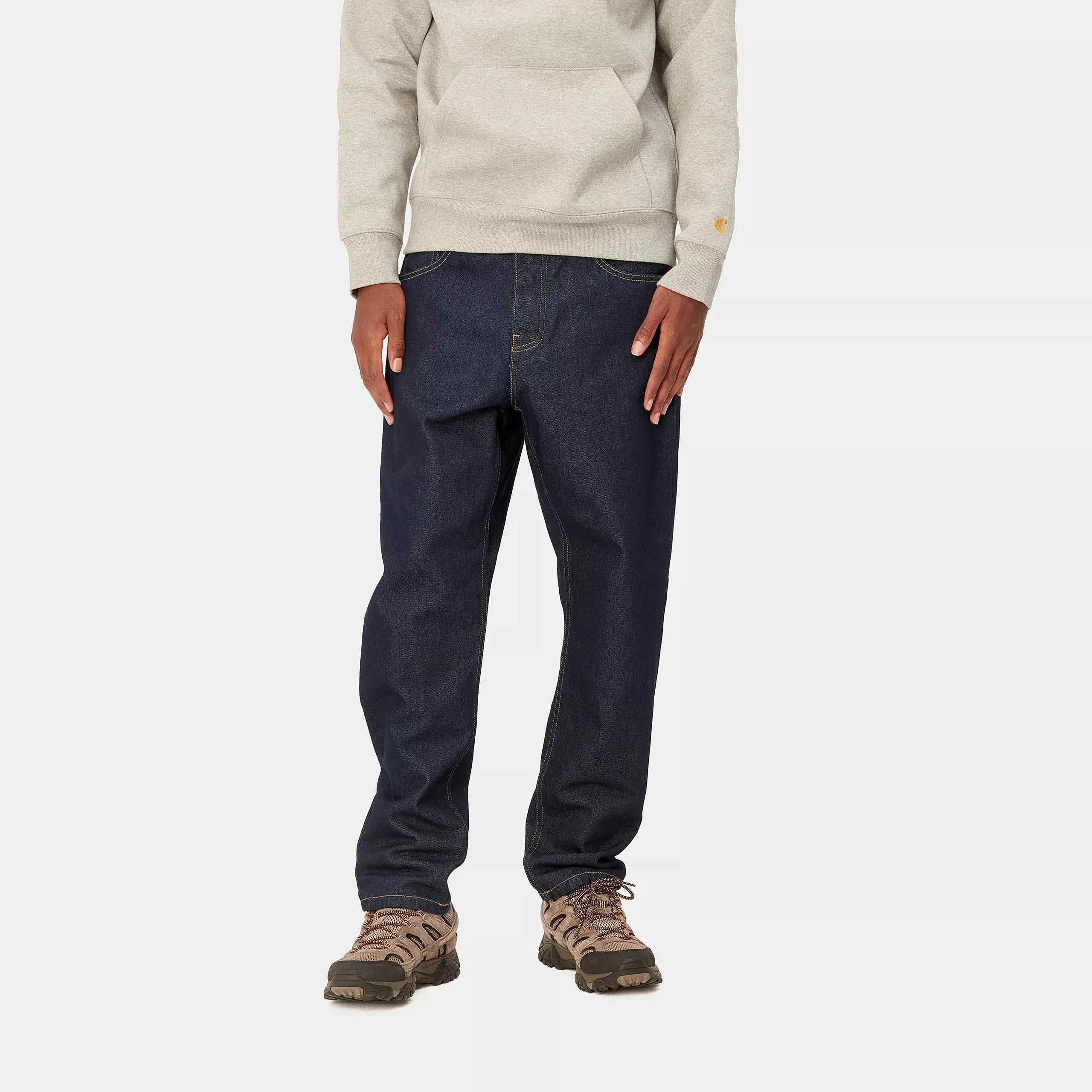 Newel Pant - Blue One Wash - Carhartt WIP - détail 3