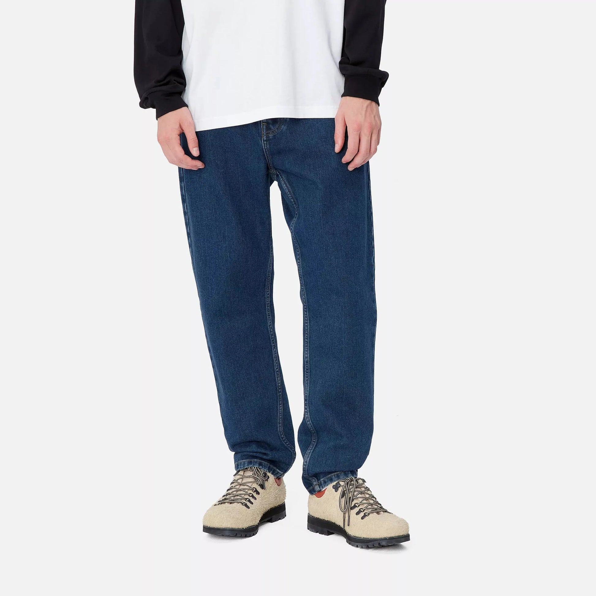 Newel Pant - Blue Stone Washed - Carhartt WIP - détail 7