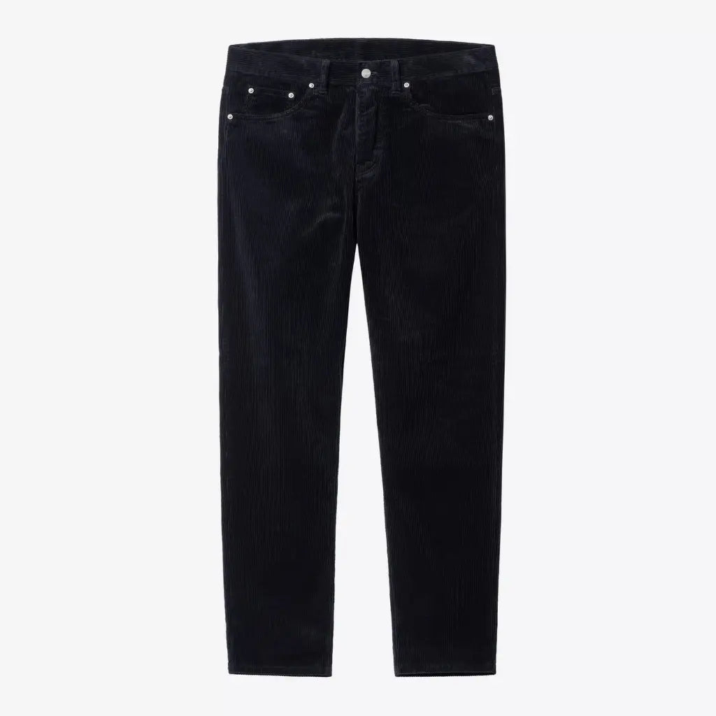 Newel Pant Velours - Dark Navy - Carhartt WIP - détail 2