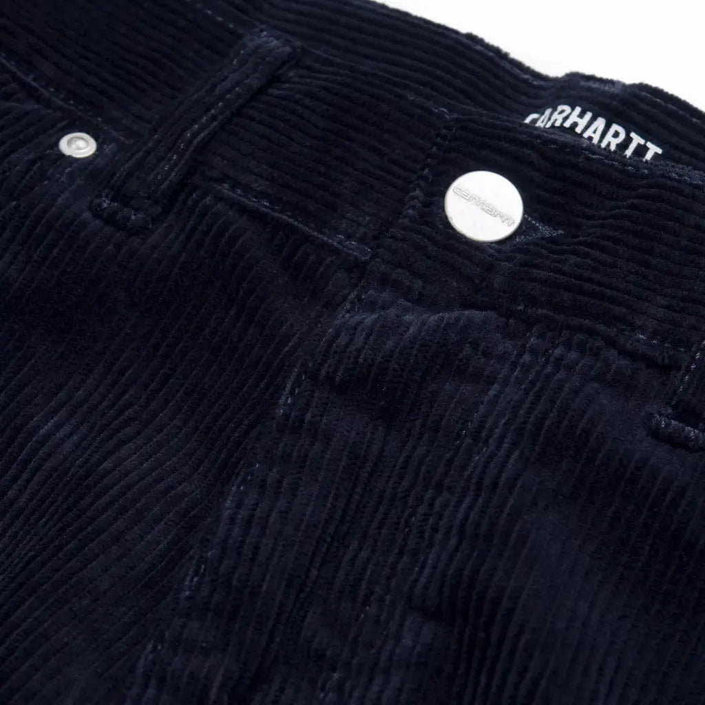 Newel Pant Velours - Dark Navy - Carhartt WIP - détail 5
