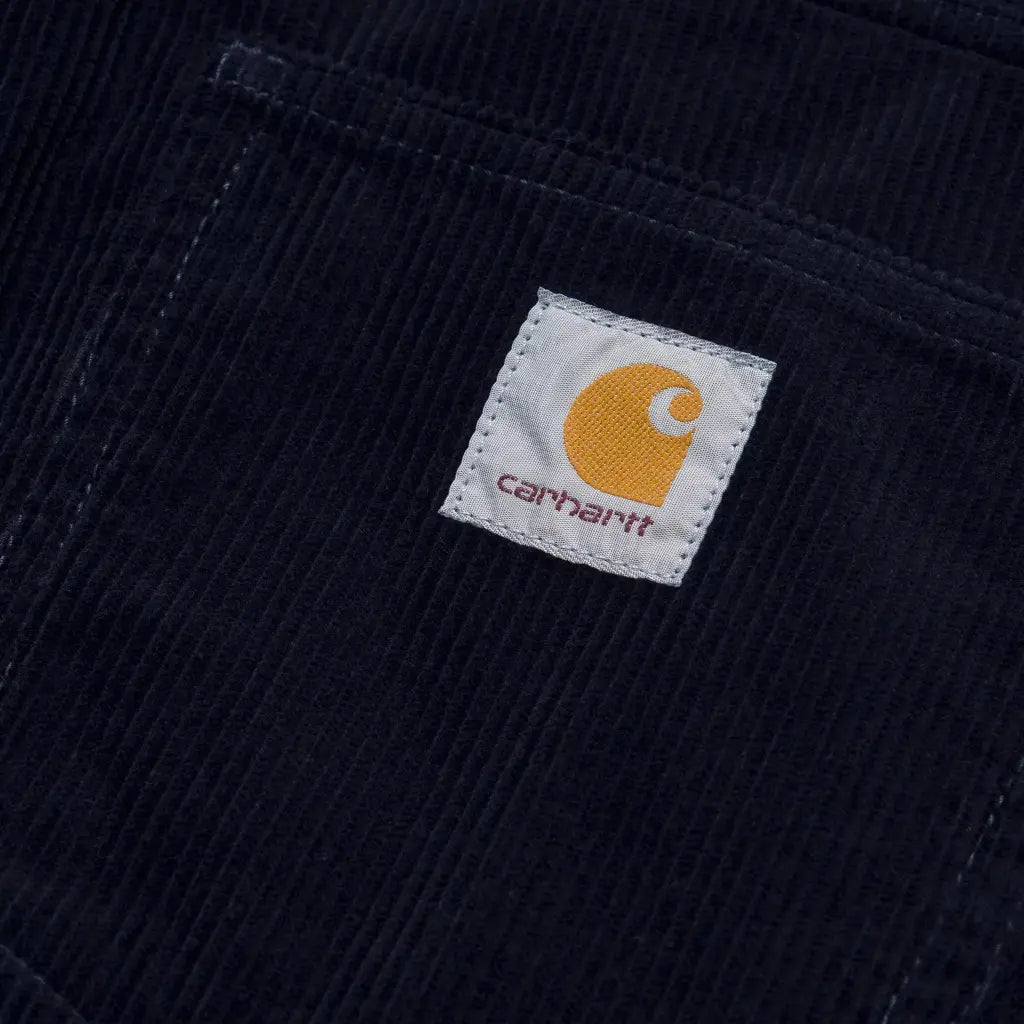 Newel Pant Velours - Dark Navy - Carhartt WIP - détail 7