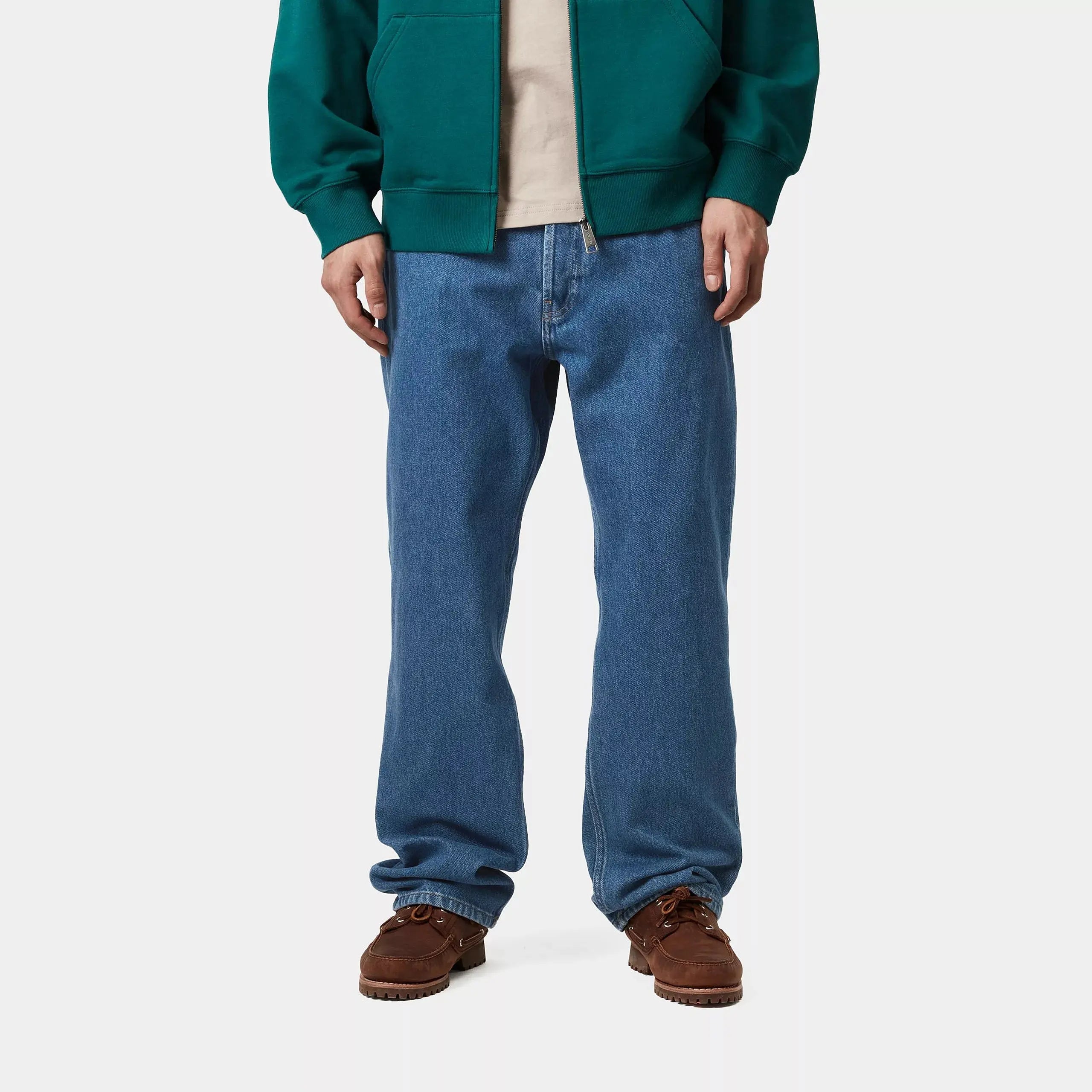Nolan Pant - Blue Heavy Stone Wash - Carhartt WIP - détail 3