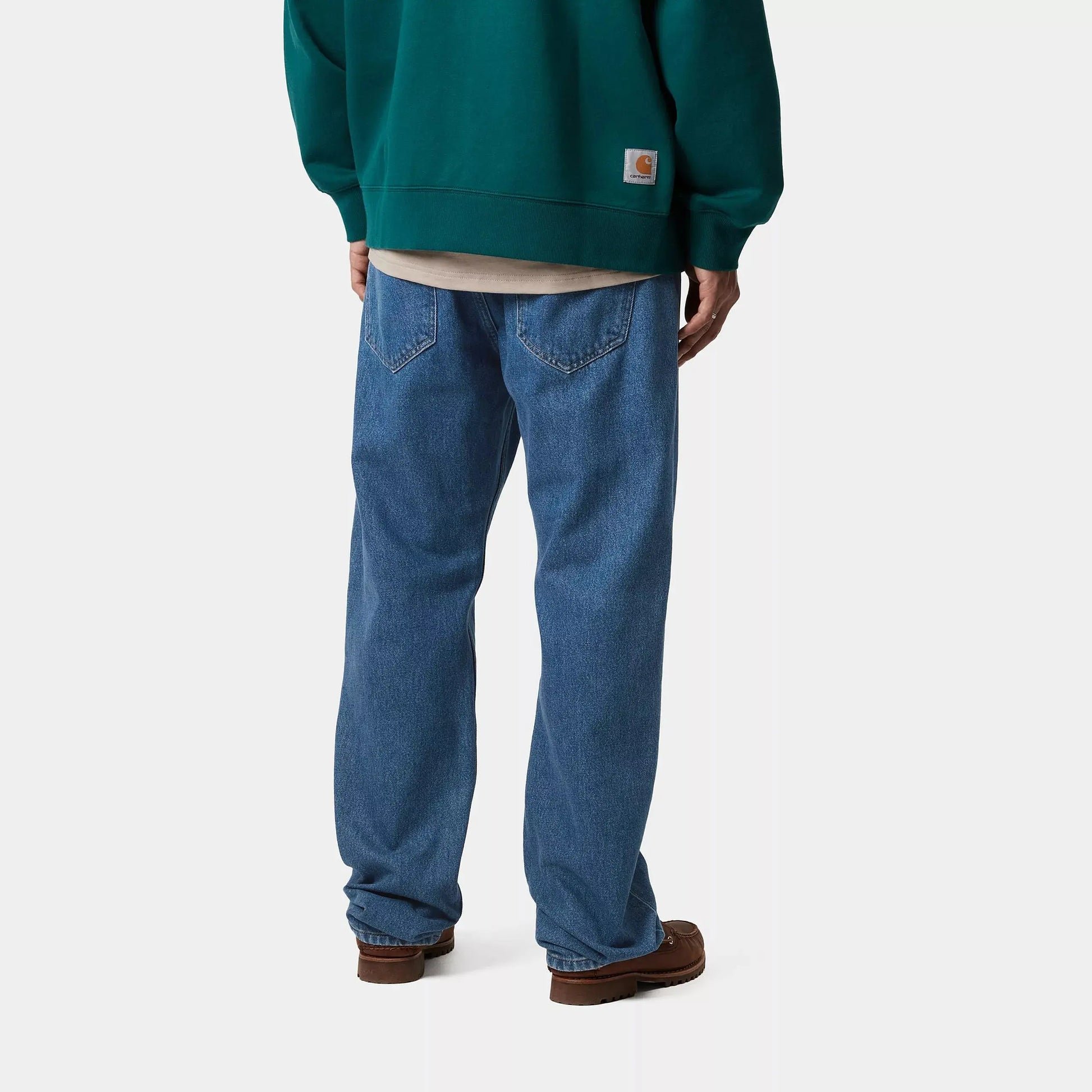 Nolan Pant - Blue Heavy Stone Wash - Carhartt WIP - détail 4