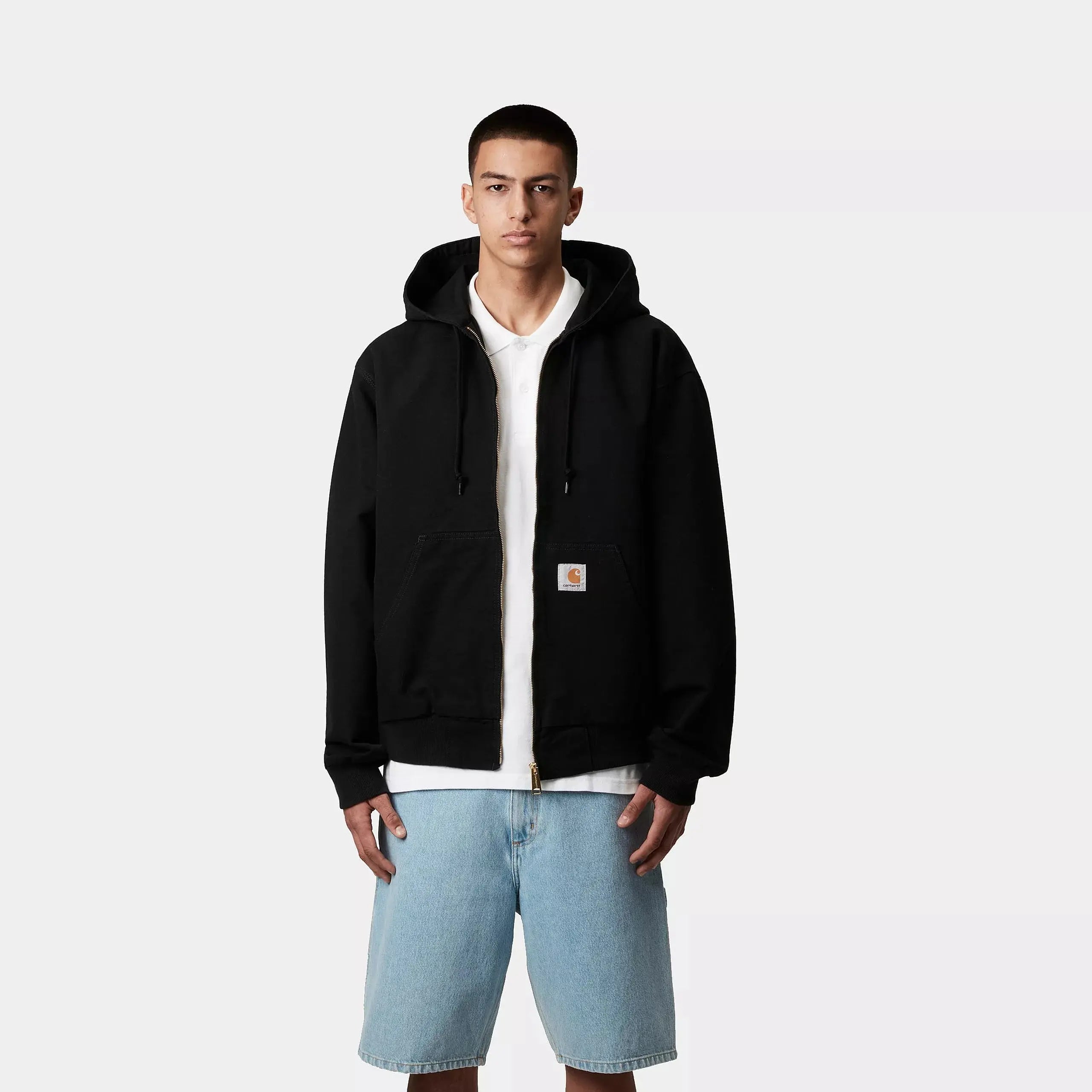 Og Active Jacket Black Rinsed - Carhartt WIP - détail 6