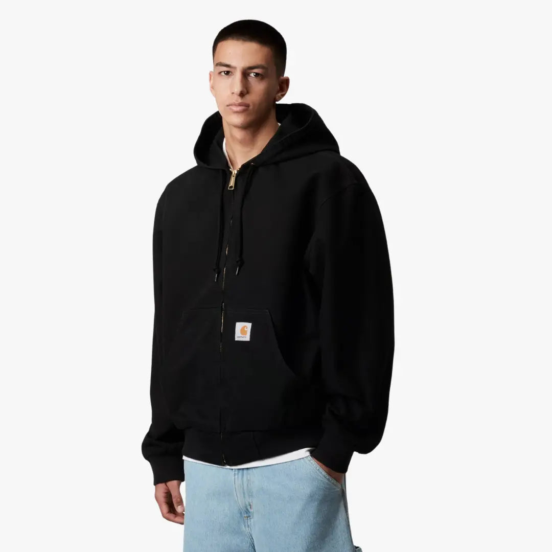 Og Active Jacket- Black Rinsed - Carhartt WIP - détail 4
