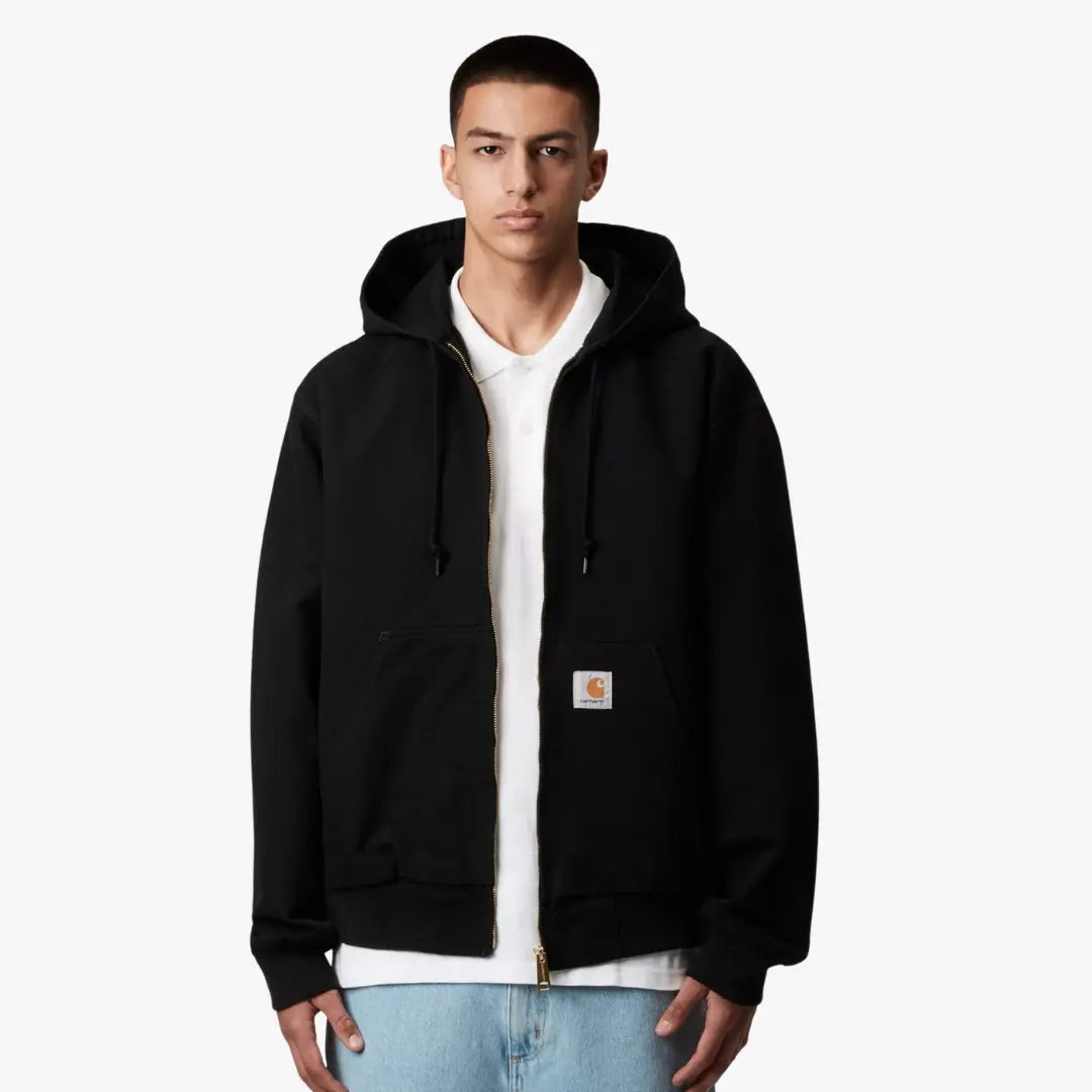 Og Active Jacket- Black Rinsed - Carhartt WIP - détail 5
