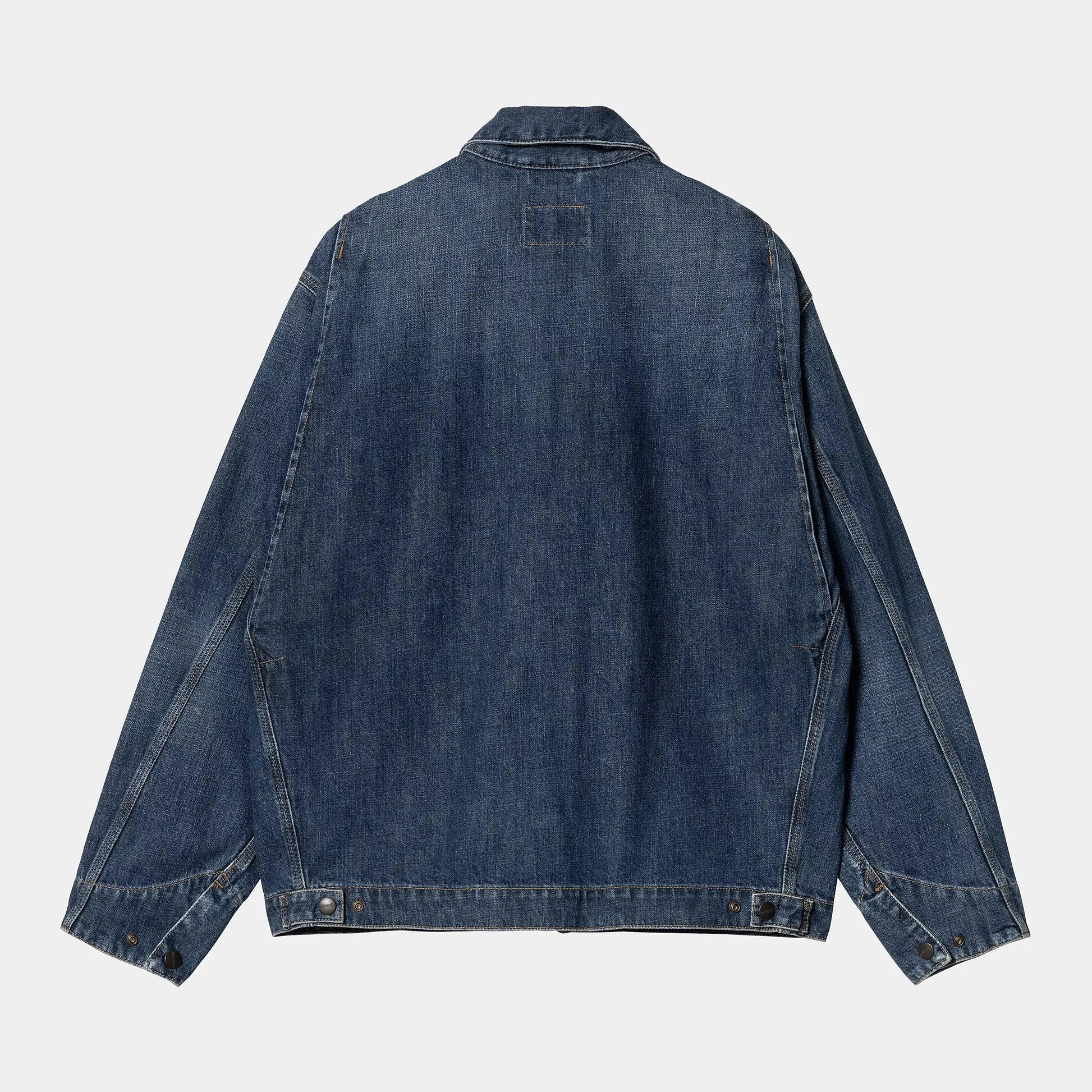 Og Detroit Jacket - Blue Dark Used Wash - Carhartt WIP - détail 2