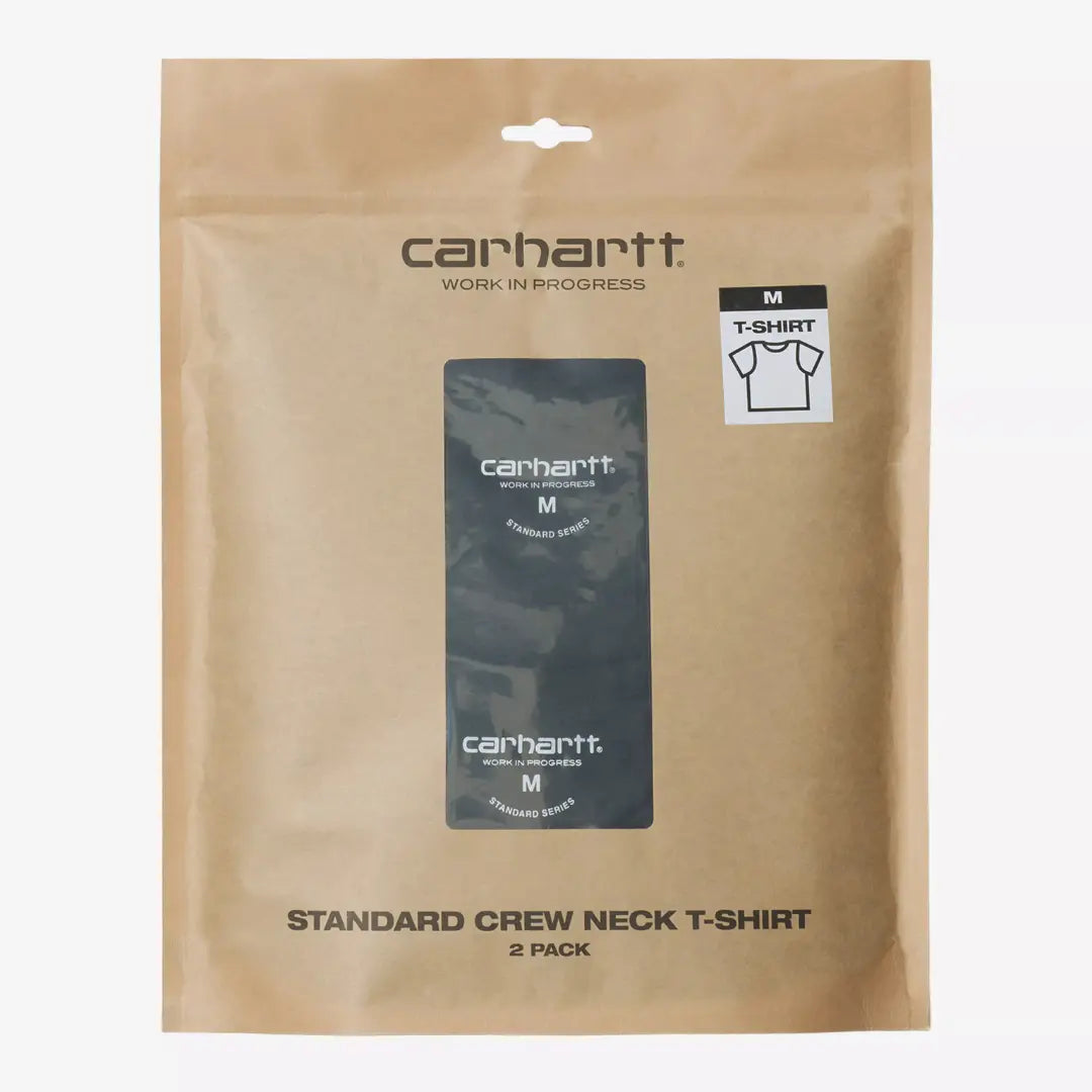 Pack 2 T-shirts - Noir - Carhartt WIP - détail 2