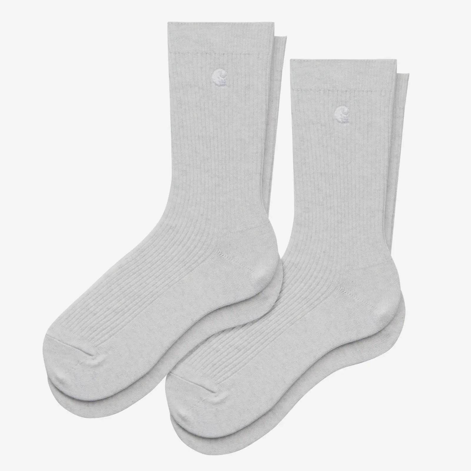 Pack Chaussettes Madison - Ash Heather / White - Carhartt WIP