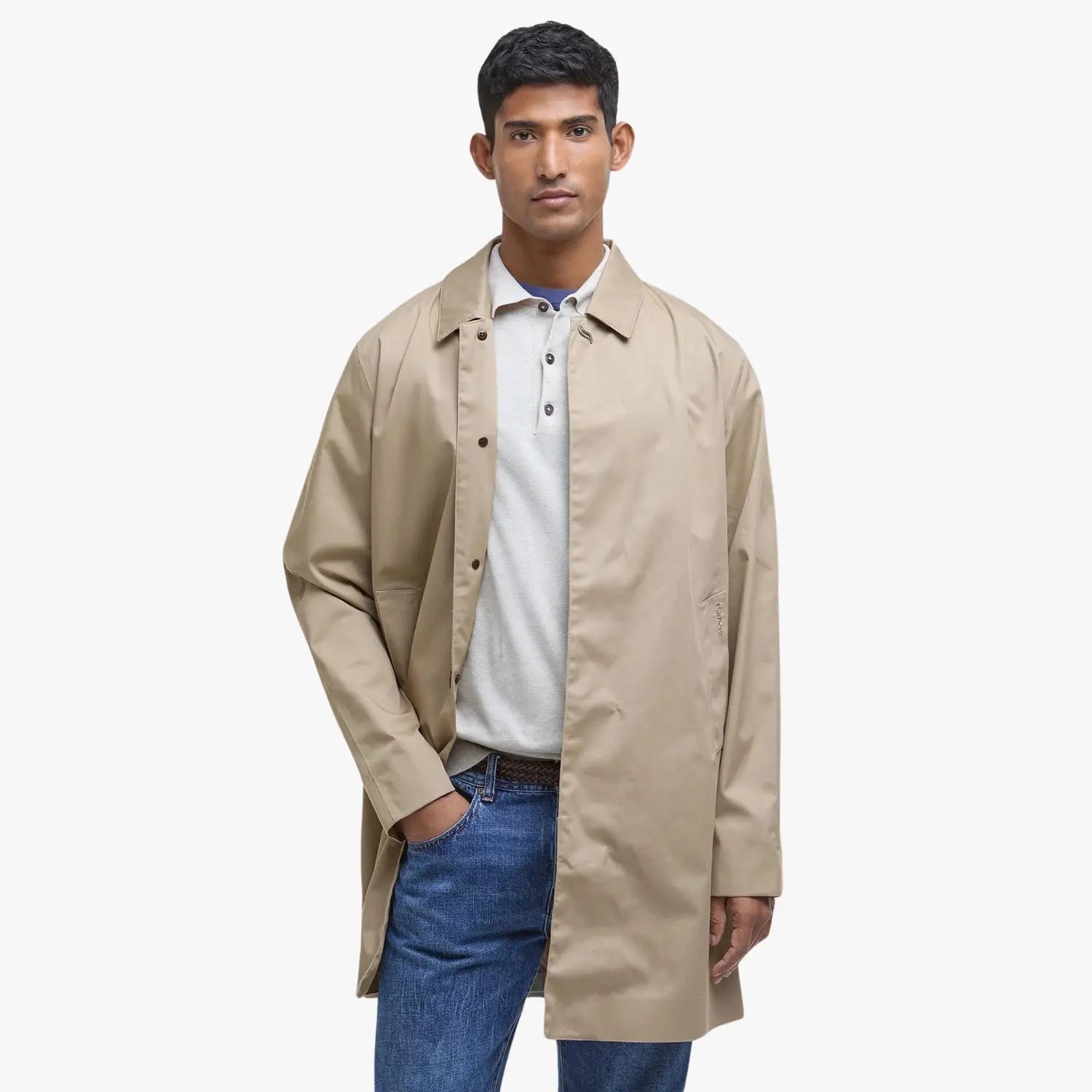 Pardessus Rokig Beige - Barbour - détail 2