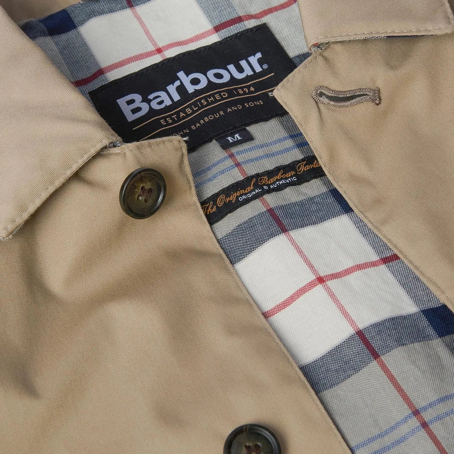 Pardessus Rokig Beige - Barbour - détail 7